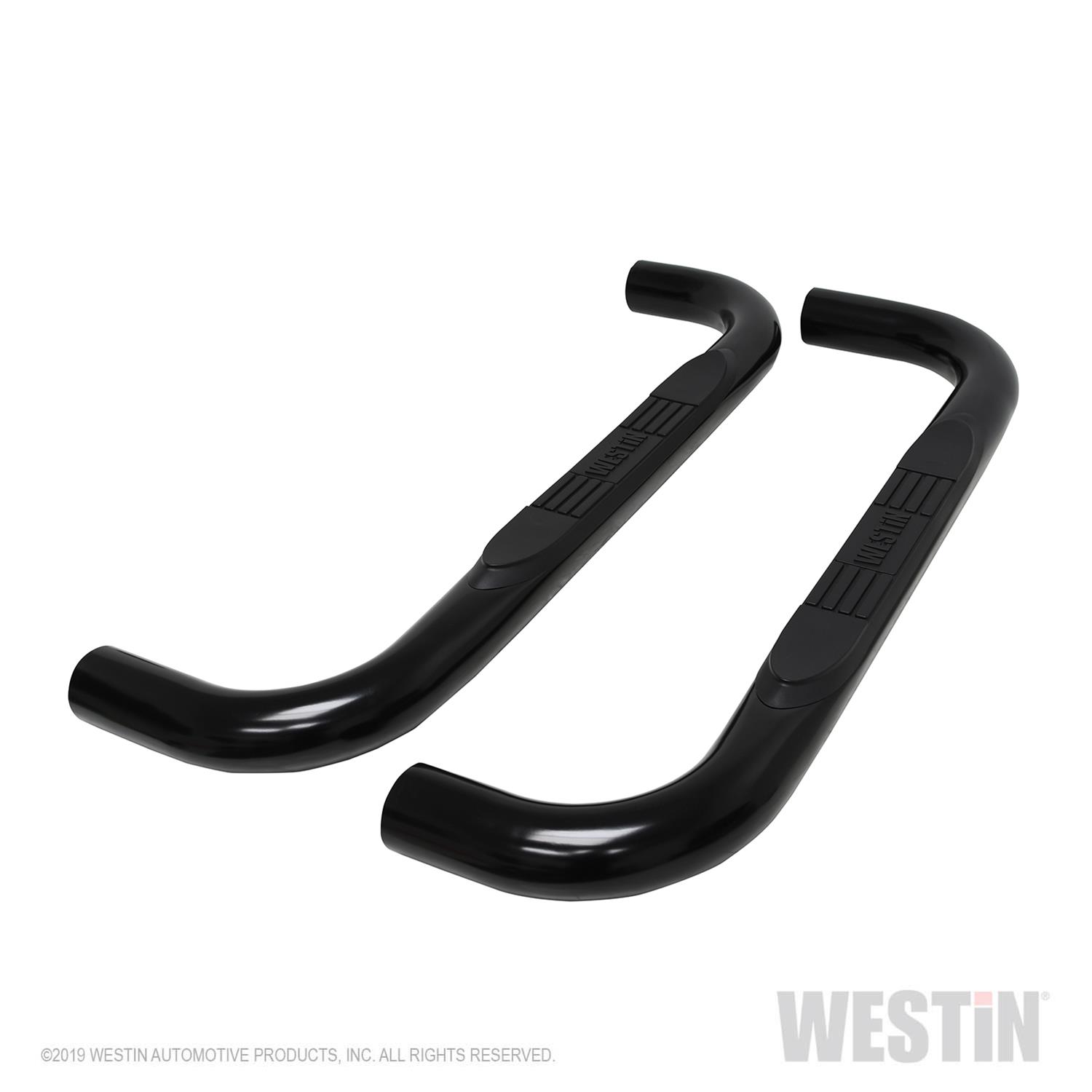 Westin 19-20 Chevy/GMC Silverado/Sierra 1500 Regular Cab E-Series 3 Nerf Step Bars - Black thumbnail 6