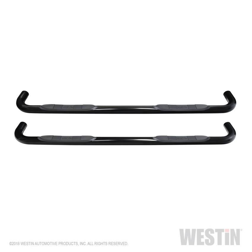 Westin 2019 Chevrolet Silverado/Sierra 1500 Crew Cab E-Series 3 Nerf Step Bars - Black thumbnail 3
