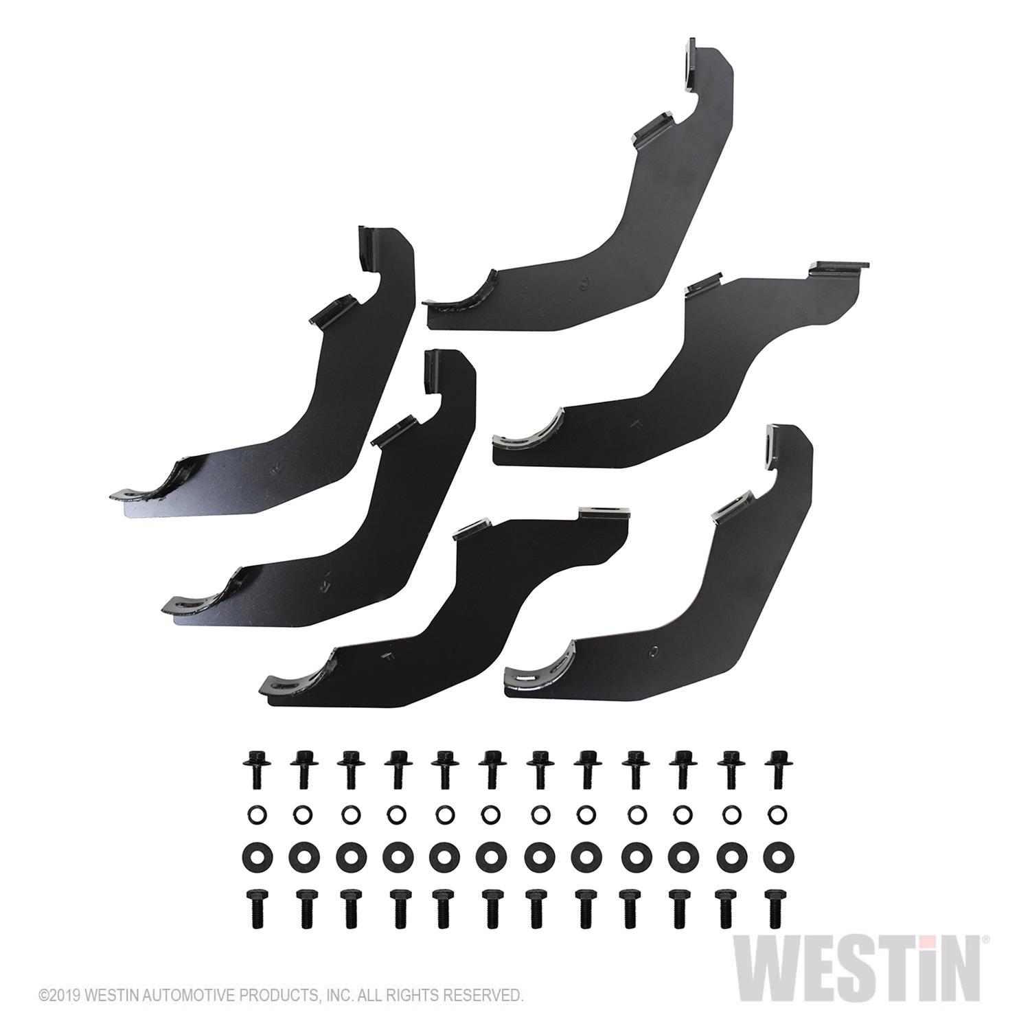 Westin 19-20 Ford Ranger SuperCrew E-Series 3 Nerf Step Bars - Black thumbnail 2