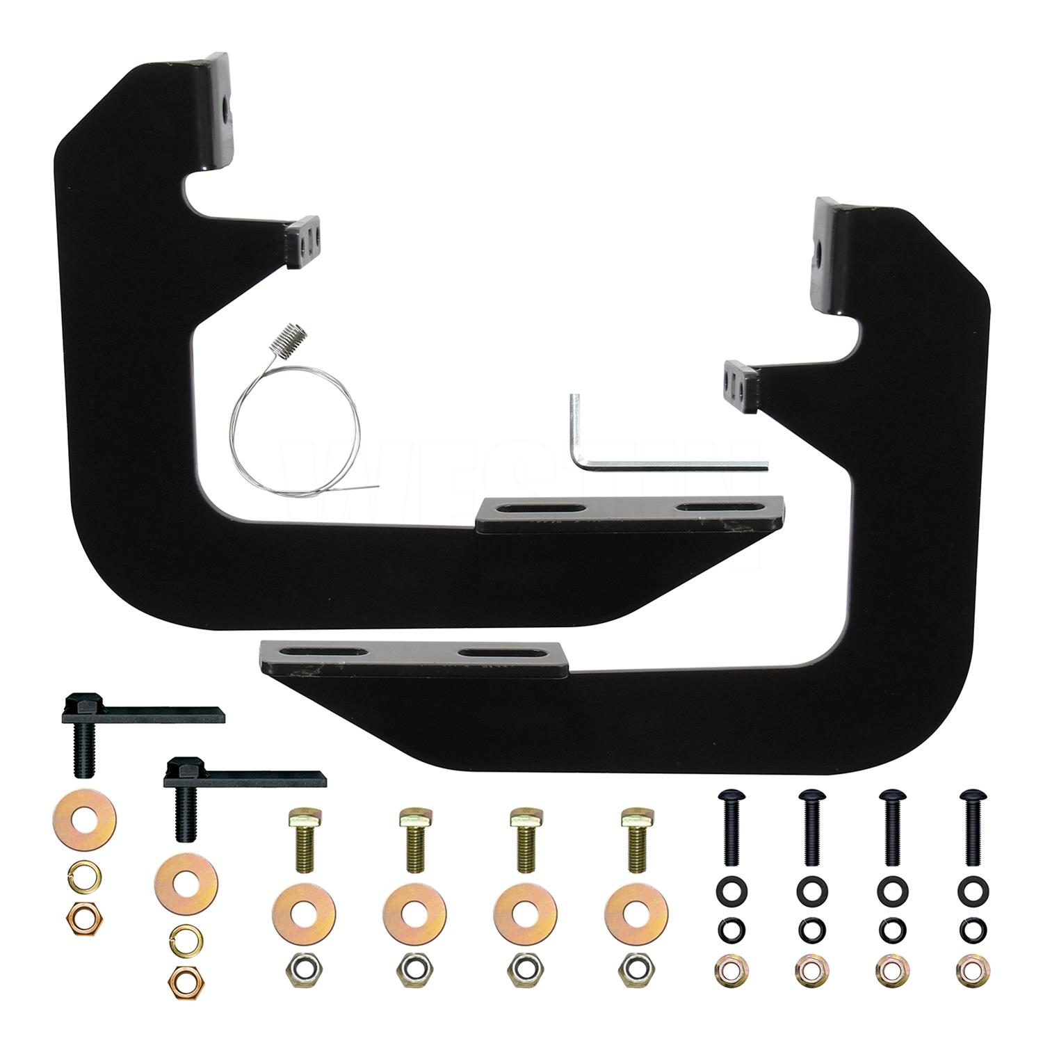 Westin Automotive Truck Step Installation Kits 27-2455 Running Board Mount Kit