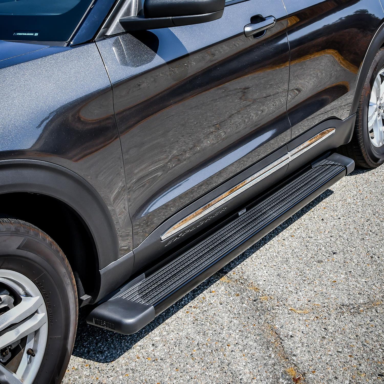 Westin SG6 Black Aluminum Running Boards 79 in thumbnail 2