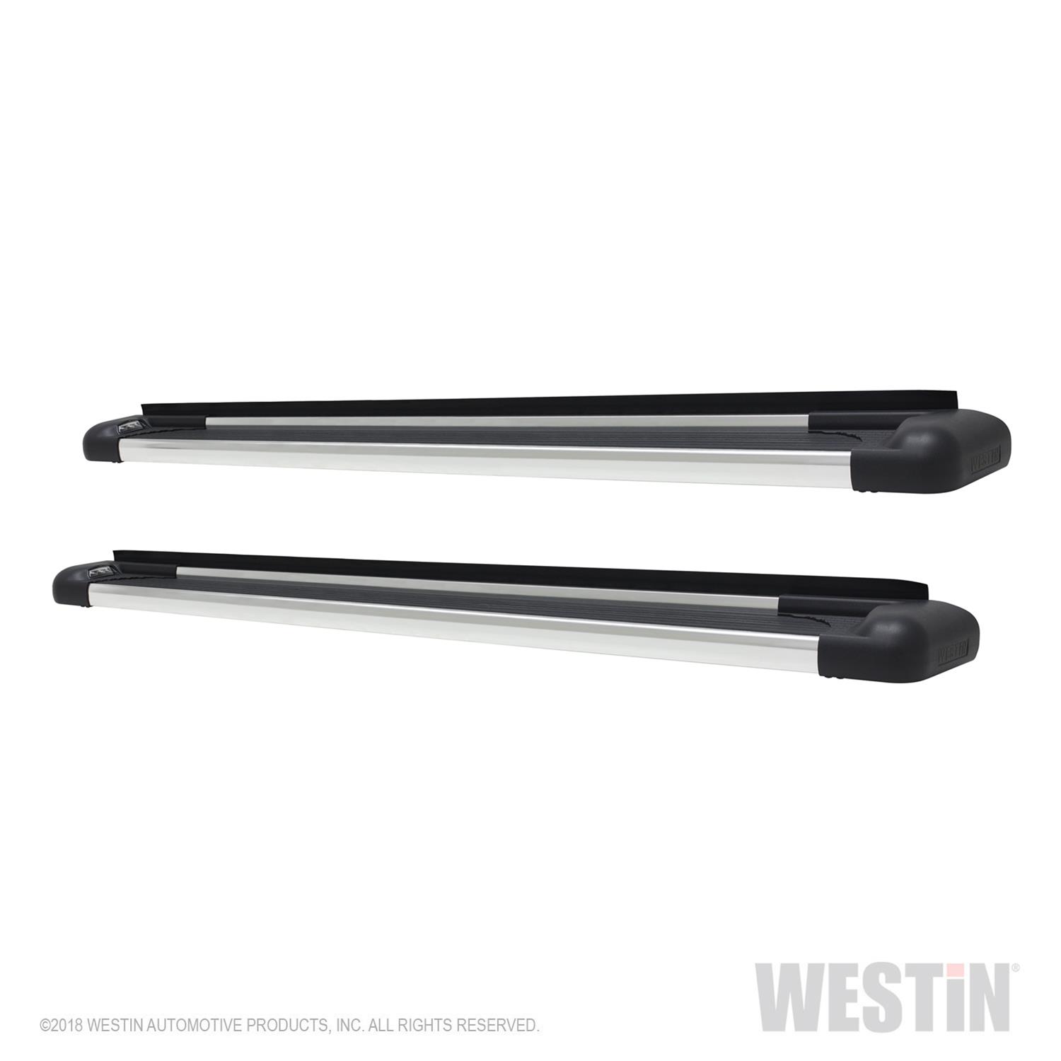 Westin SG6 Polished Aluminum Running Boards 85.50 in - Polished thumbnail 5