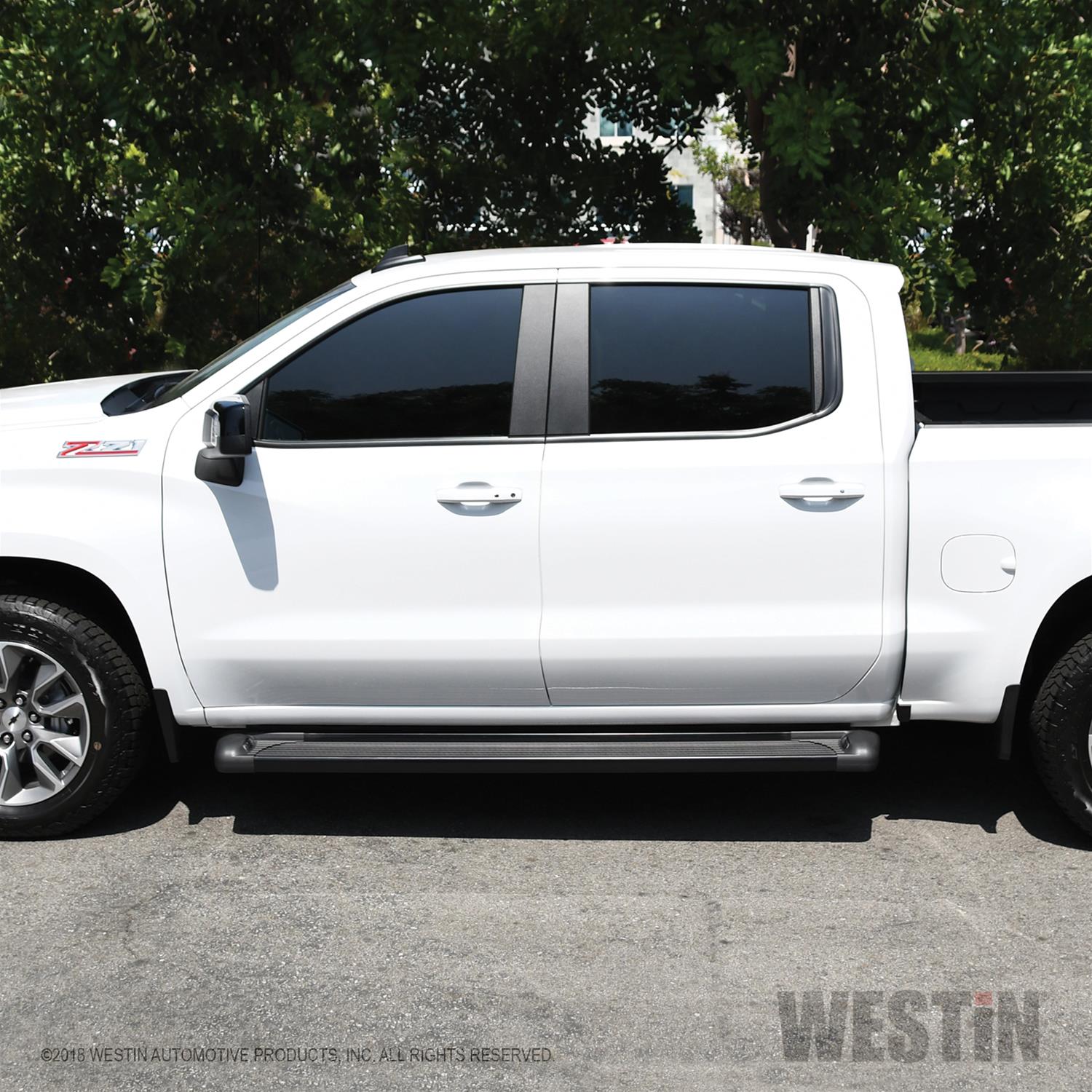 Westin SG6 Black Aluminum Running Boards 85.50 in