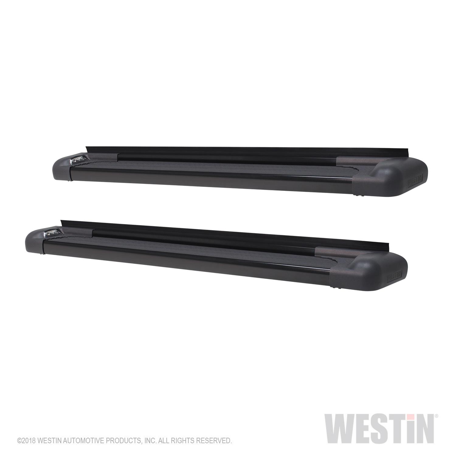 Westin SG6 Black Aluminum Running Boards 85.50 in thumbnail 6