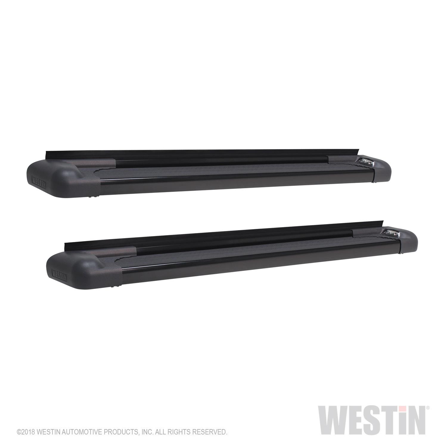 Westin SG6 Black Aluminum Running Boards 85.50 in thumbnail 7