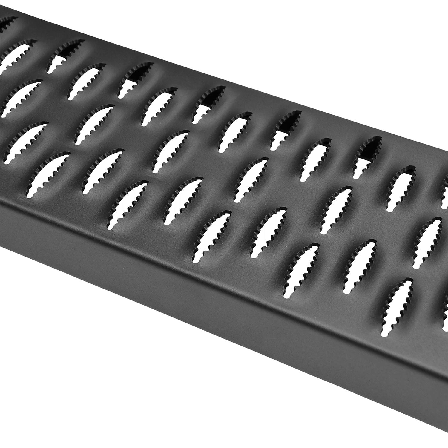 Westin Grate Steps Running Boards 27-80025 Boards, Steps, Rear, 54 in. Length, Steel, Black Powdercoated, Ford, Each thumbnail 6