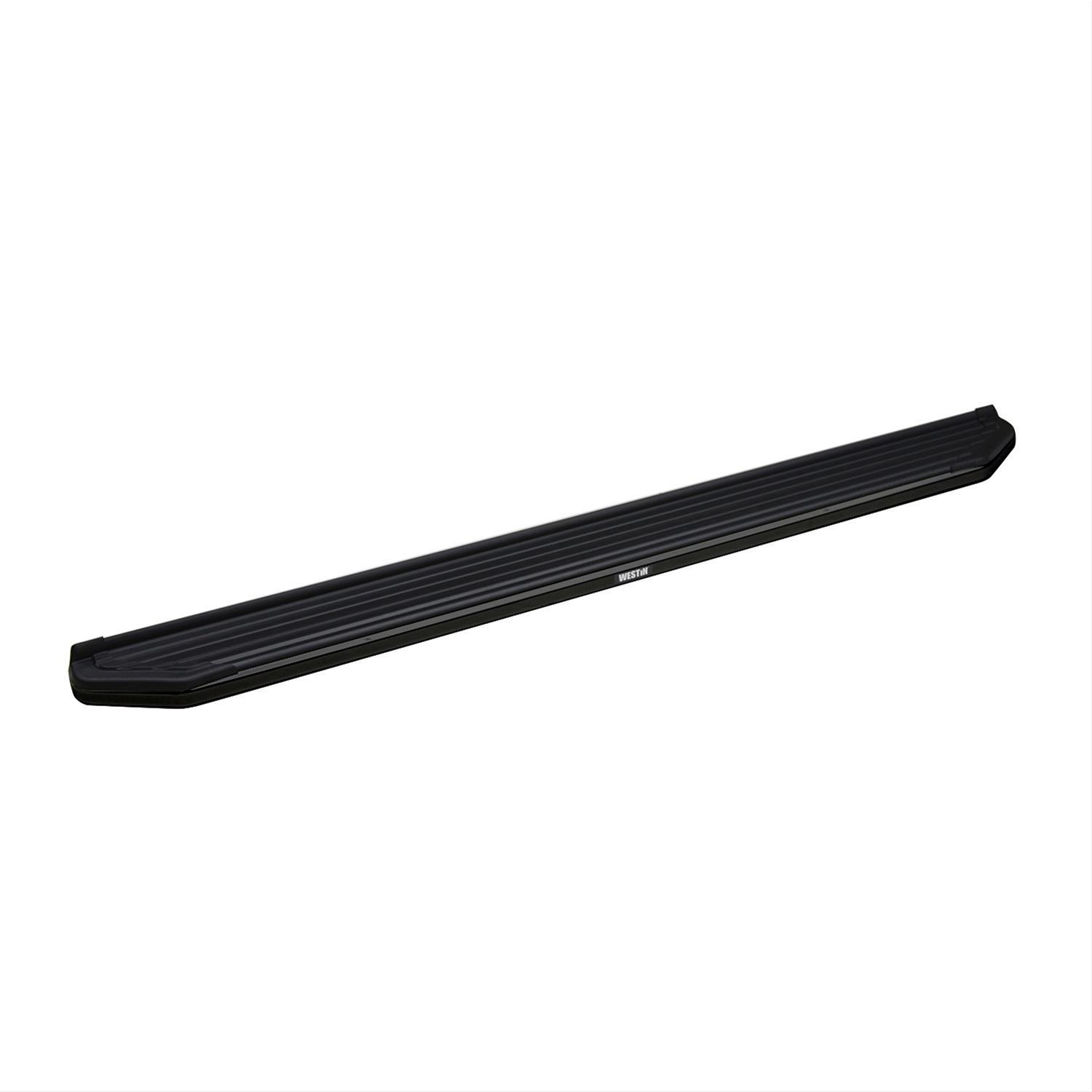 Westin Stylized Running Boards 28-21155 Boards, Stylized, Aluminum, Black, 79 in. Length, Nissan, Kit