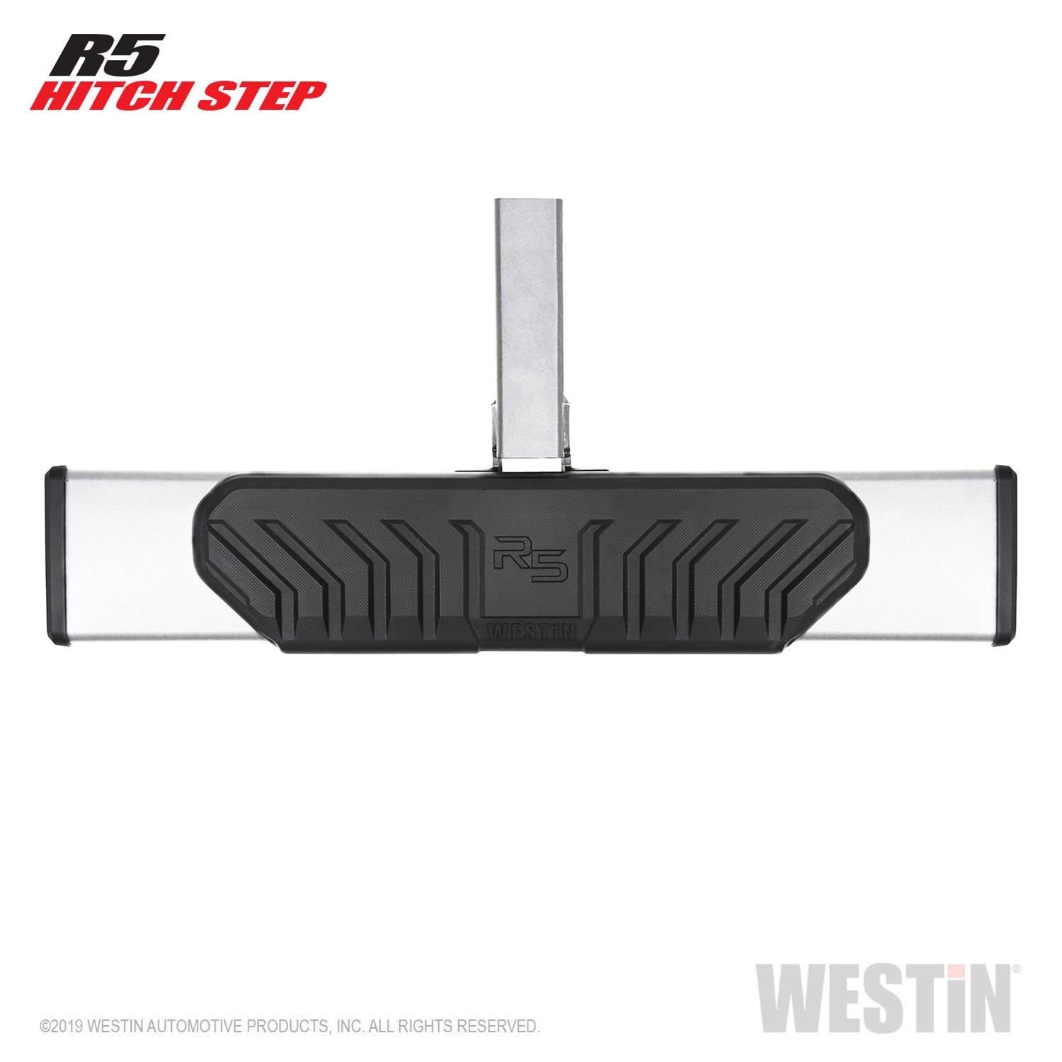 Westin R5 Hitch Step 27in Step 2in Receiver - Stainless Steel thumbnail 3