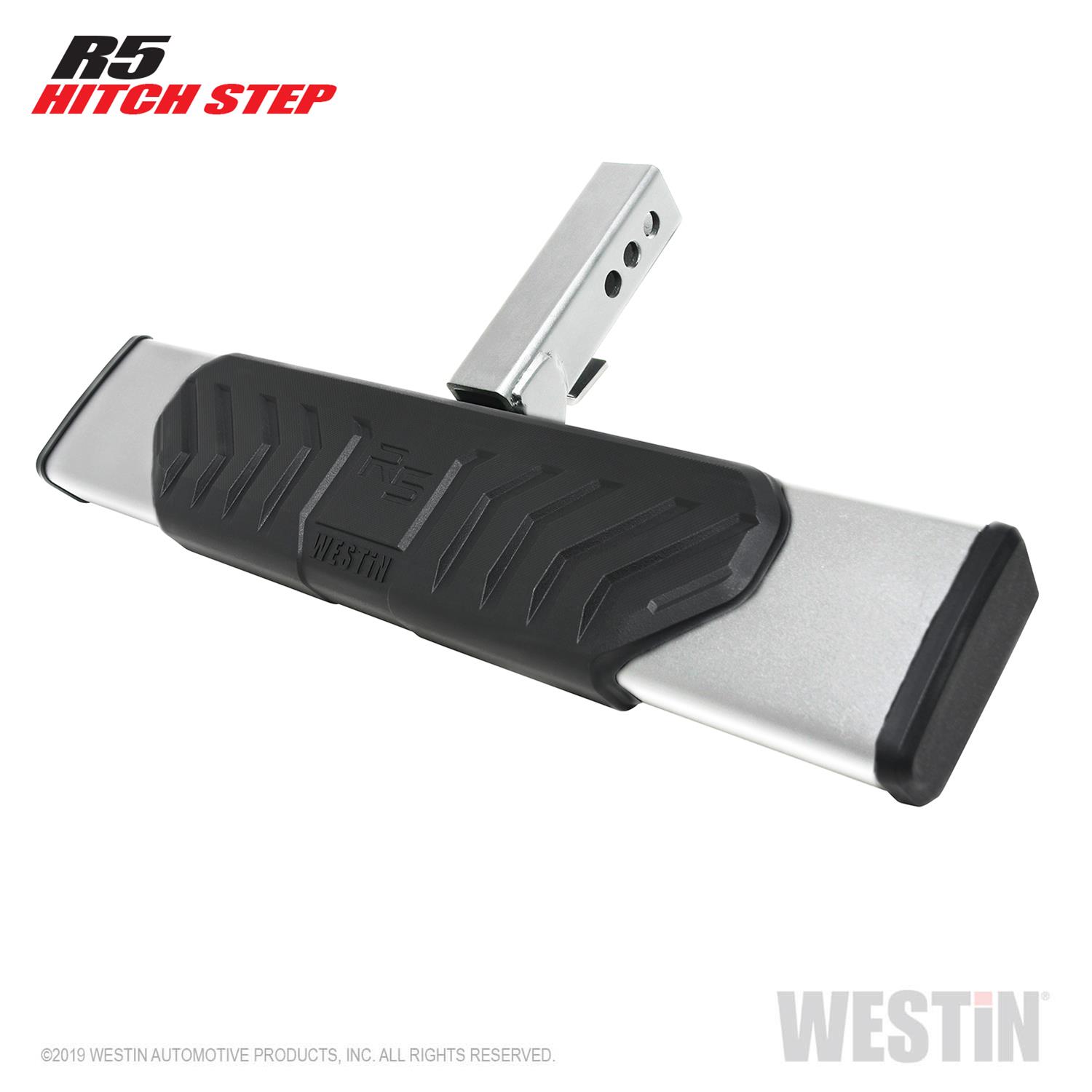 Westin R5 Hitch Step 27in Step 2in Receiver - Stainless Steel thumbnail 2