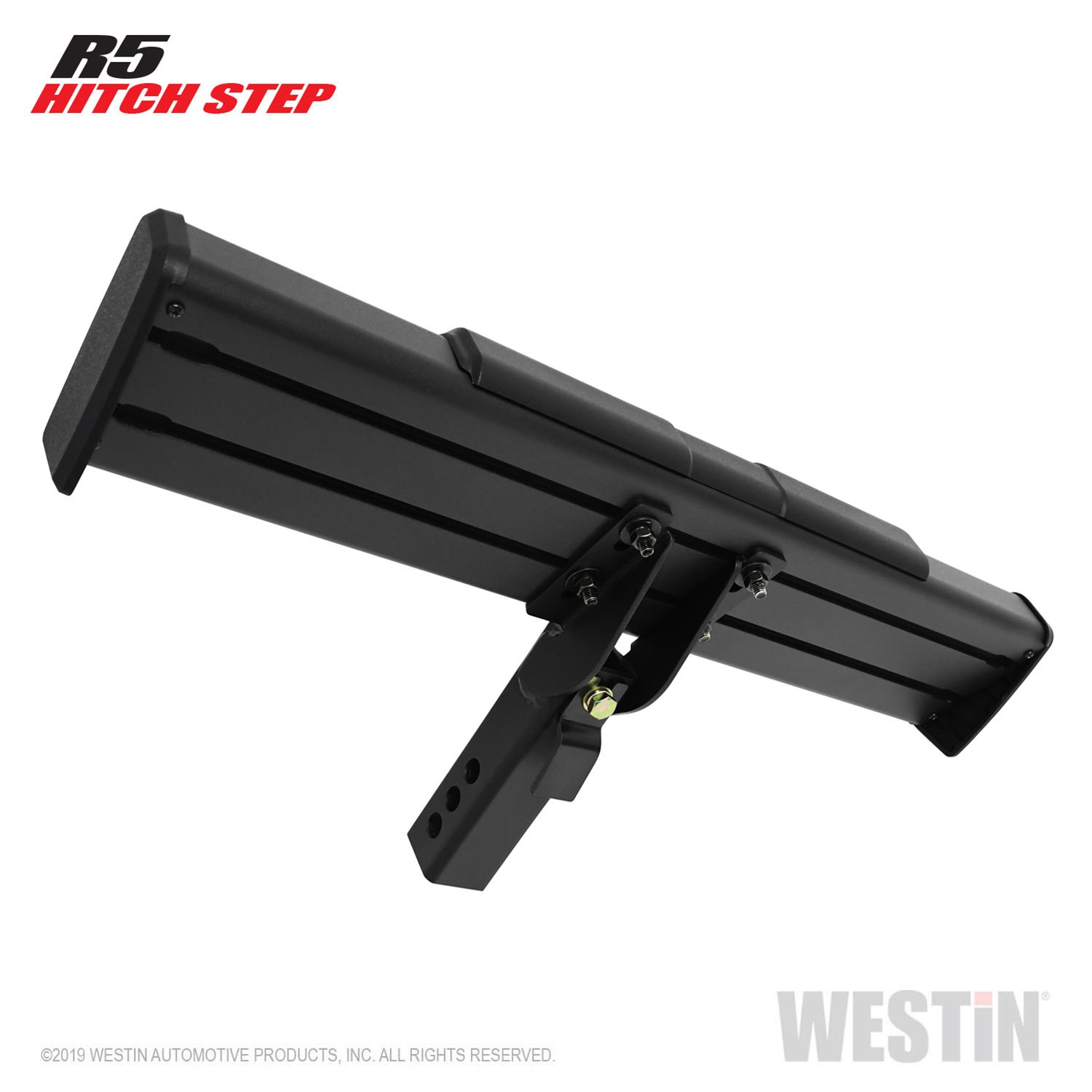 Westin R5 Hitch Step 27in Step 2in Receiver - Black thumbnail 4