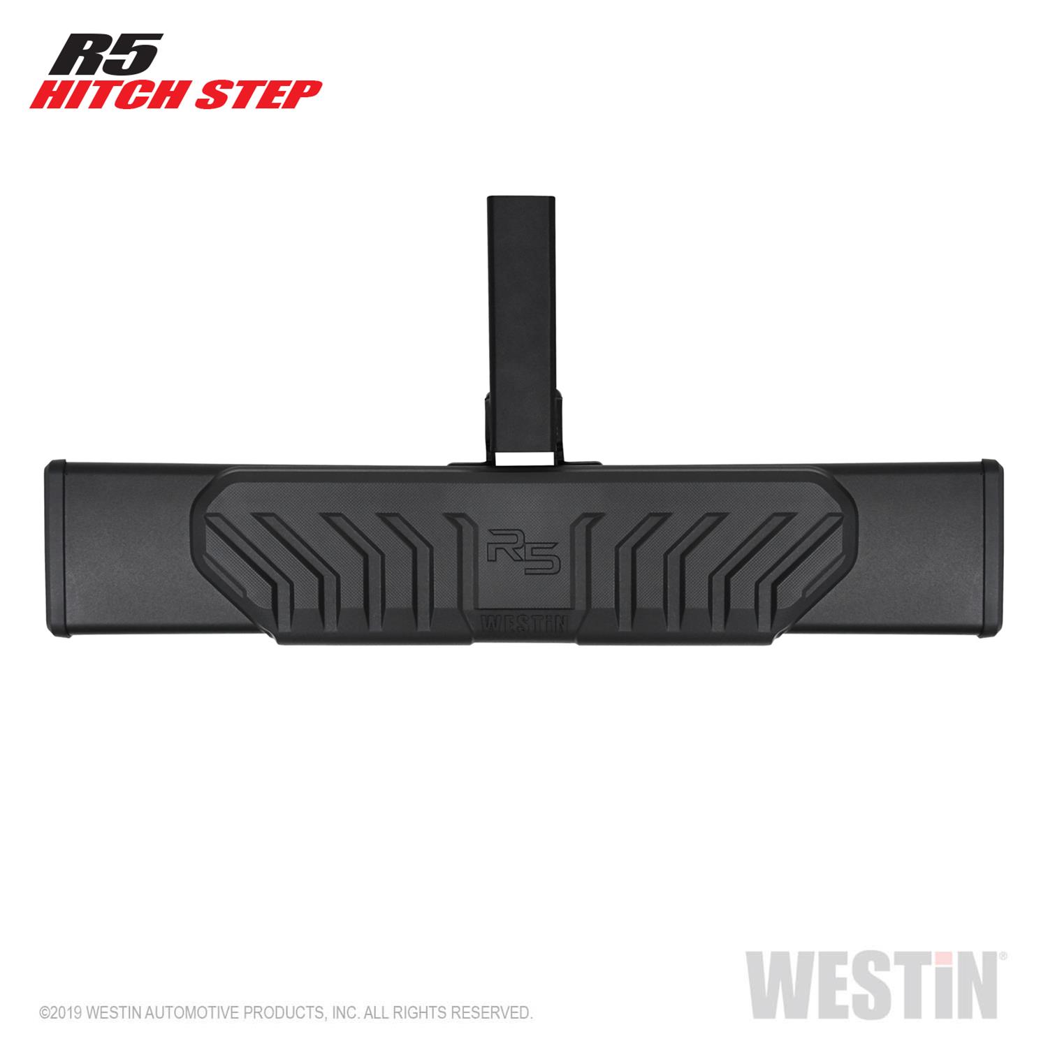 Westin R5 Hitch Step 27in Step 2in Receiver - Black thumbnail 3