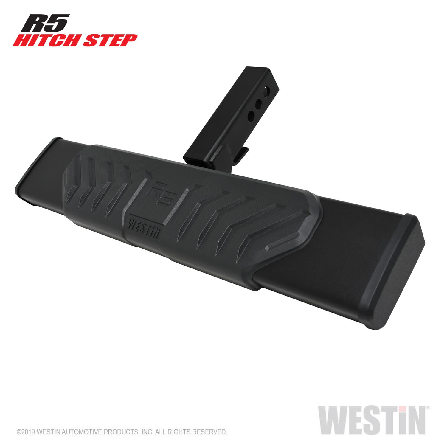 Westin R5 Hitch Step 27in Step 2in Receiver - Black thumbnail 5