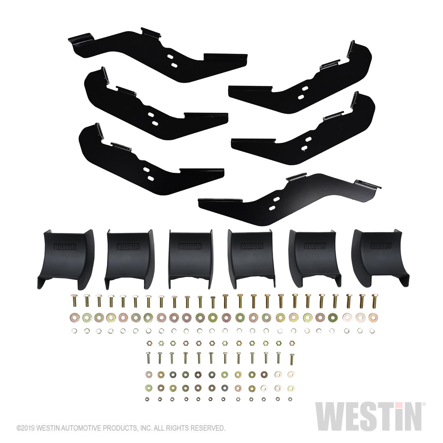 Westin R5 Series Step Bars for 2019-2025 RANGER - 28-51290 Bars, Nerf Bars, M-Series, Stainless Steel, Polished, Ford, Pair thumbnail 2