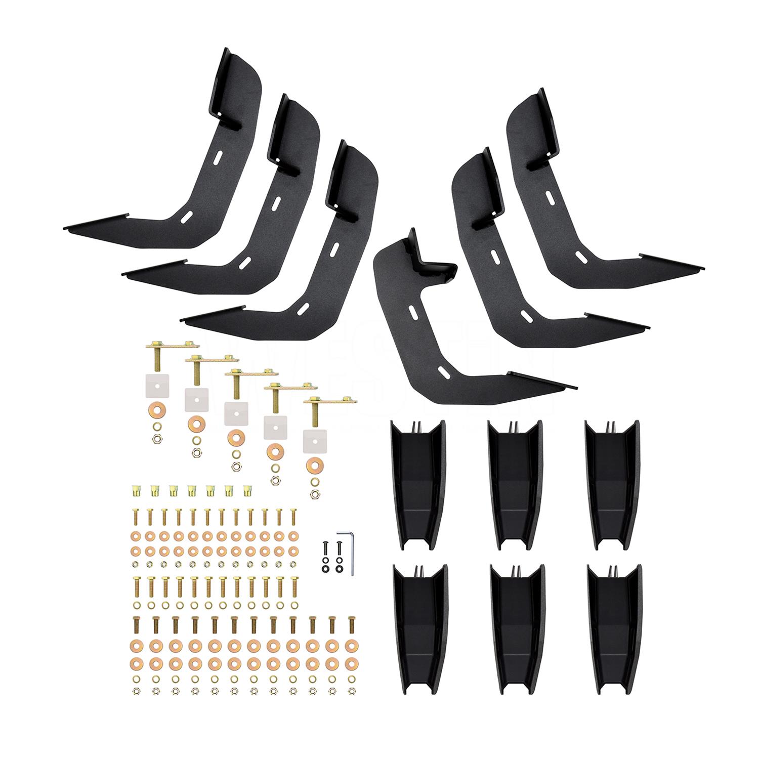 Westin Ram 09-18 1500 (Incl. 19-21 Classic) / 09-21 2500/3500 Crew Cab R5 XD Nerf Step Bars - Black thumbnail 3