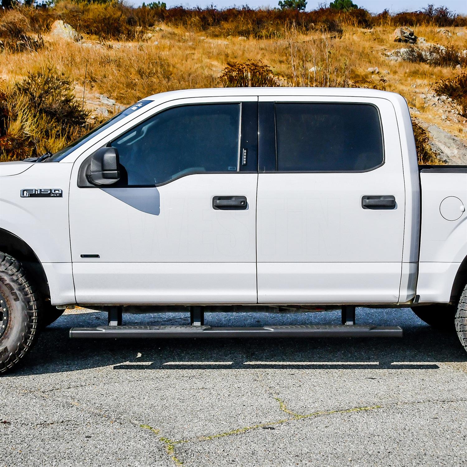Westin Ram 15-26 Ford F-150 / 17-26 Ford F-250 & F350 Crew Cab R5 XD Nerf Step Bars - Black thumbnail 3