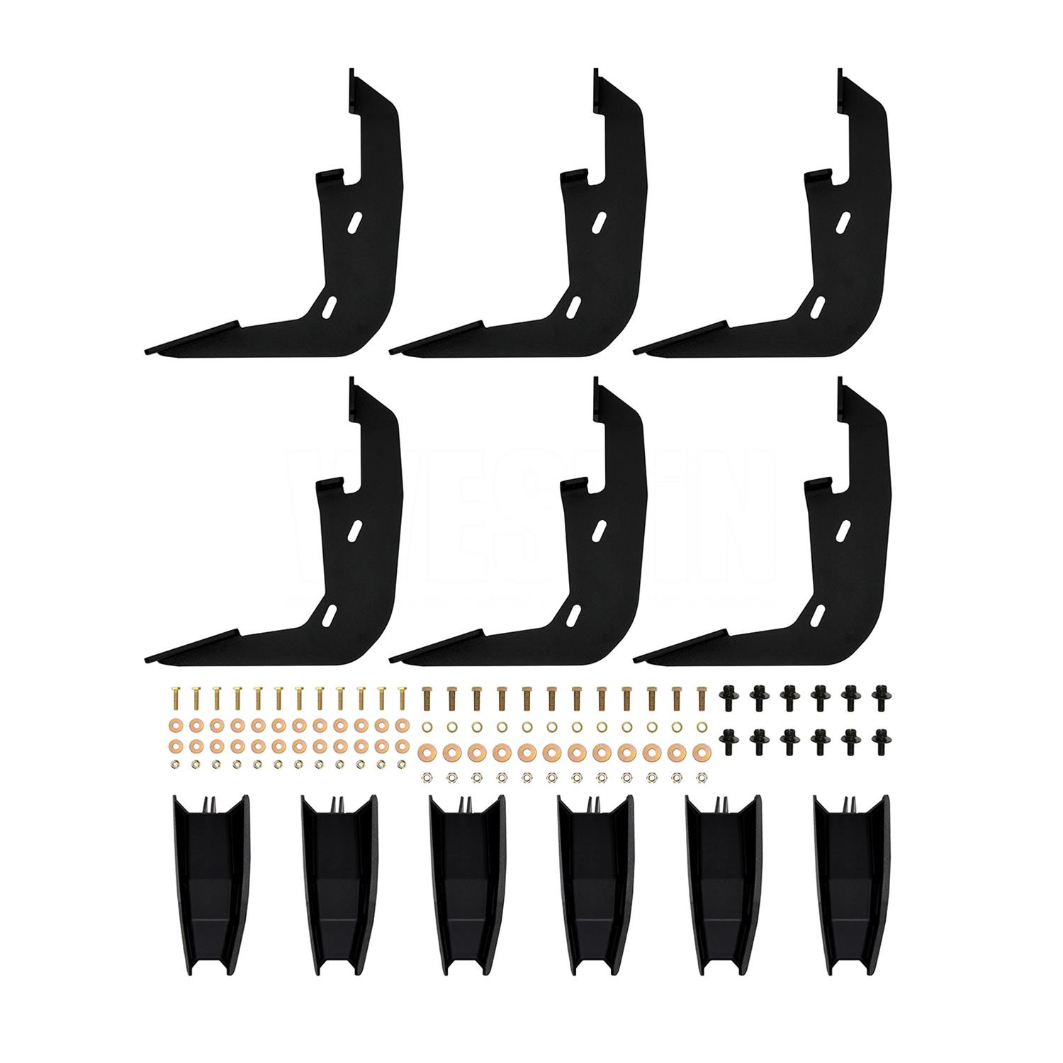 Westin 19-26 Chevrolet/GMC Silverado/Sierra R5 XD Nerf Step Bars - Black thumbnail 3