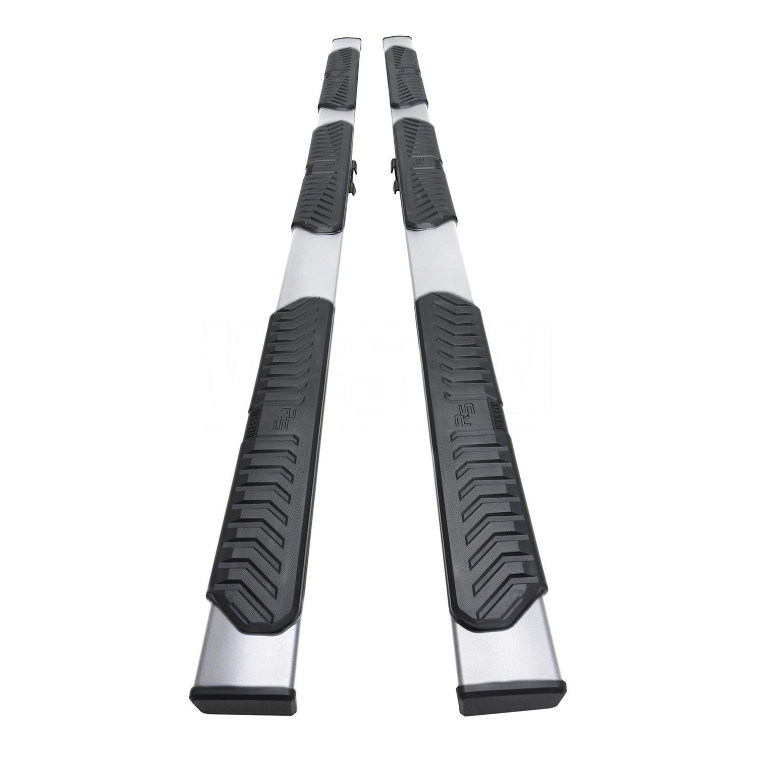 Westin R5 M-Series Wheel-to-Wheel Step Bars 28-5234770 Bars, Nerf Bars, Wheel-to-Wheel, Stainless Steel, Polished, Chevy, GMC, Pair thumbnail 3