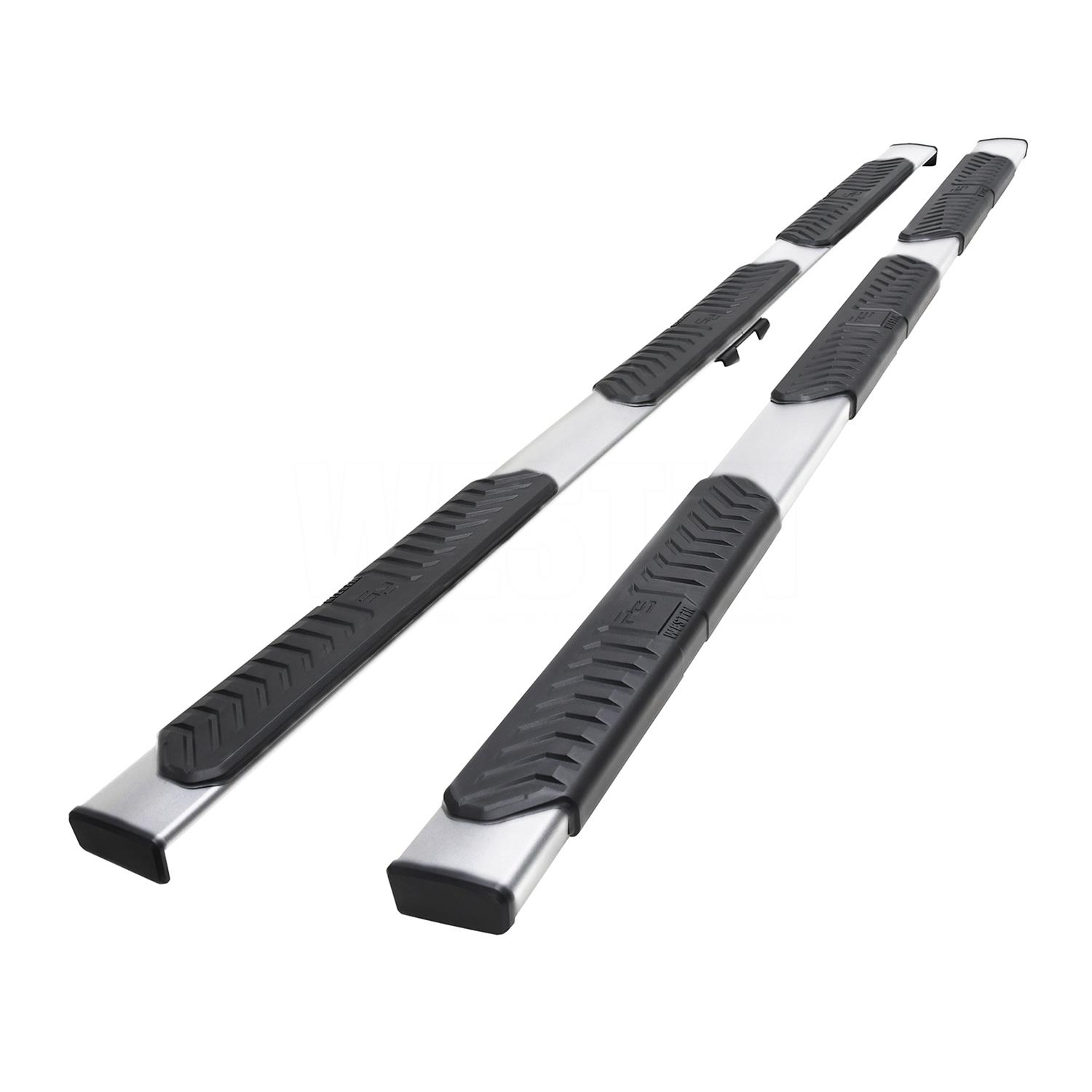 Westin R5 M-Series Wheel-to-Wheel Step Bars 28-5234770 Bars, Nerf Bars, Wheel-to-Wheel, Stainless Steel, Polished, Chevy, GMC, Pair thumbnail 4