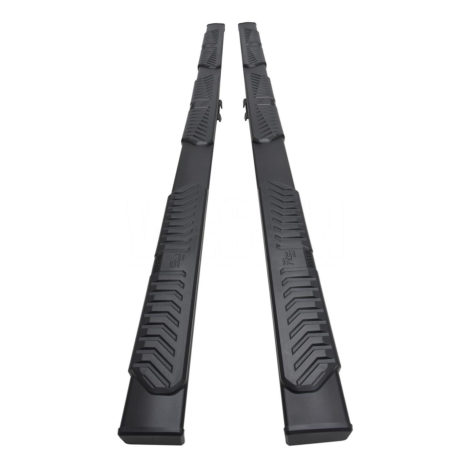 Westin R5 M-Series Wheel-to-Wheel Step Bars 28-5234775 Bars, Nerf Bars, Wheel-to-Wheel, Aluminum, Black, Ram, Pair thumbnail 3