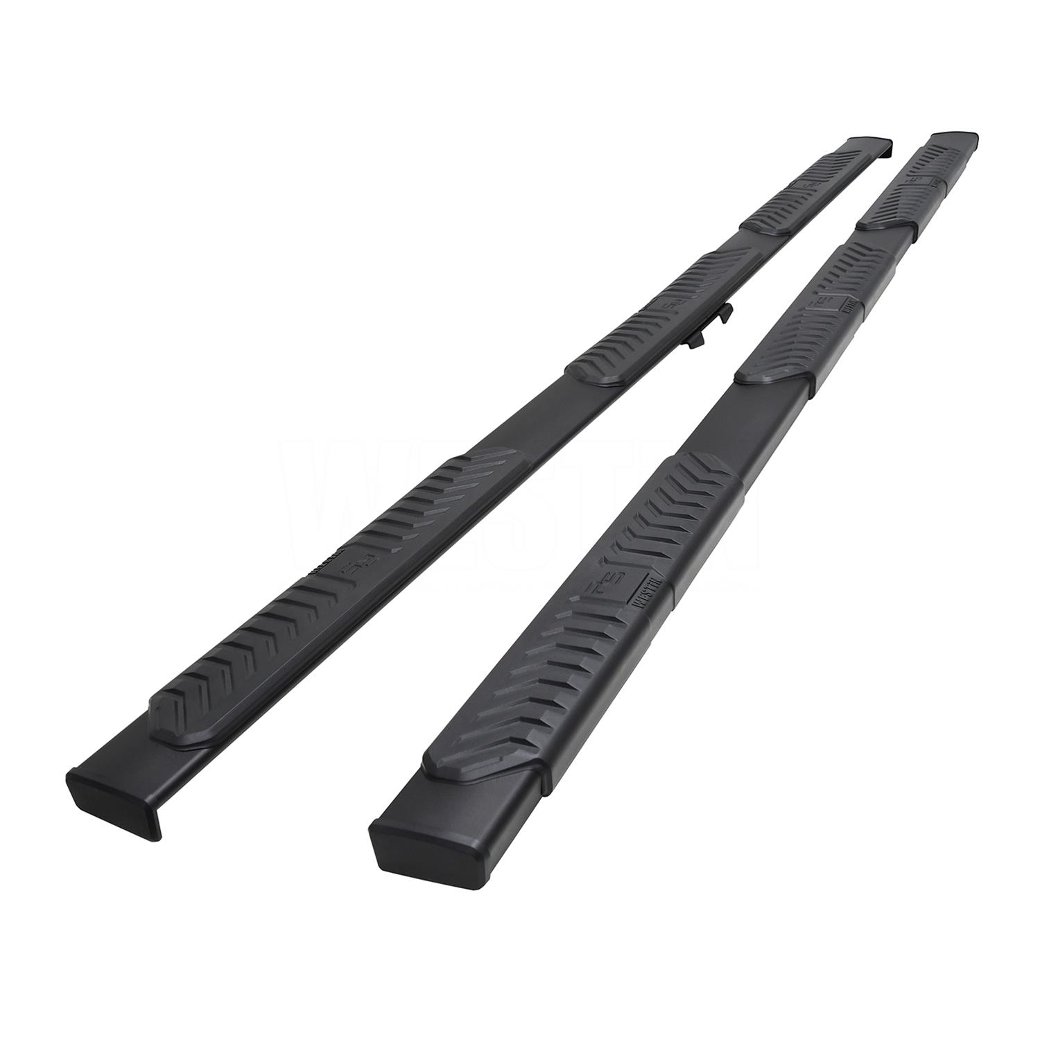 Westin R5 M-Series Wheel-to-Wheel Step Bars 28-5234775 Bars, Nerf Bars, Wheel-to-Wheel, Aluminum, Black, Ram, Pair thumbnail 4