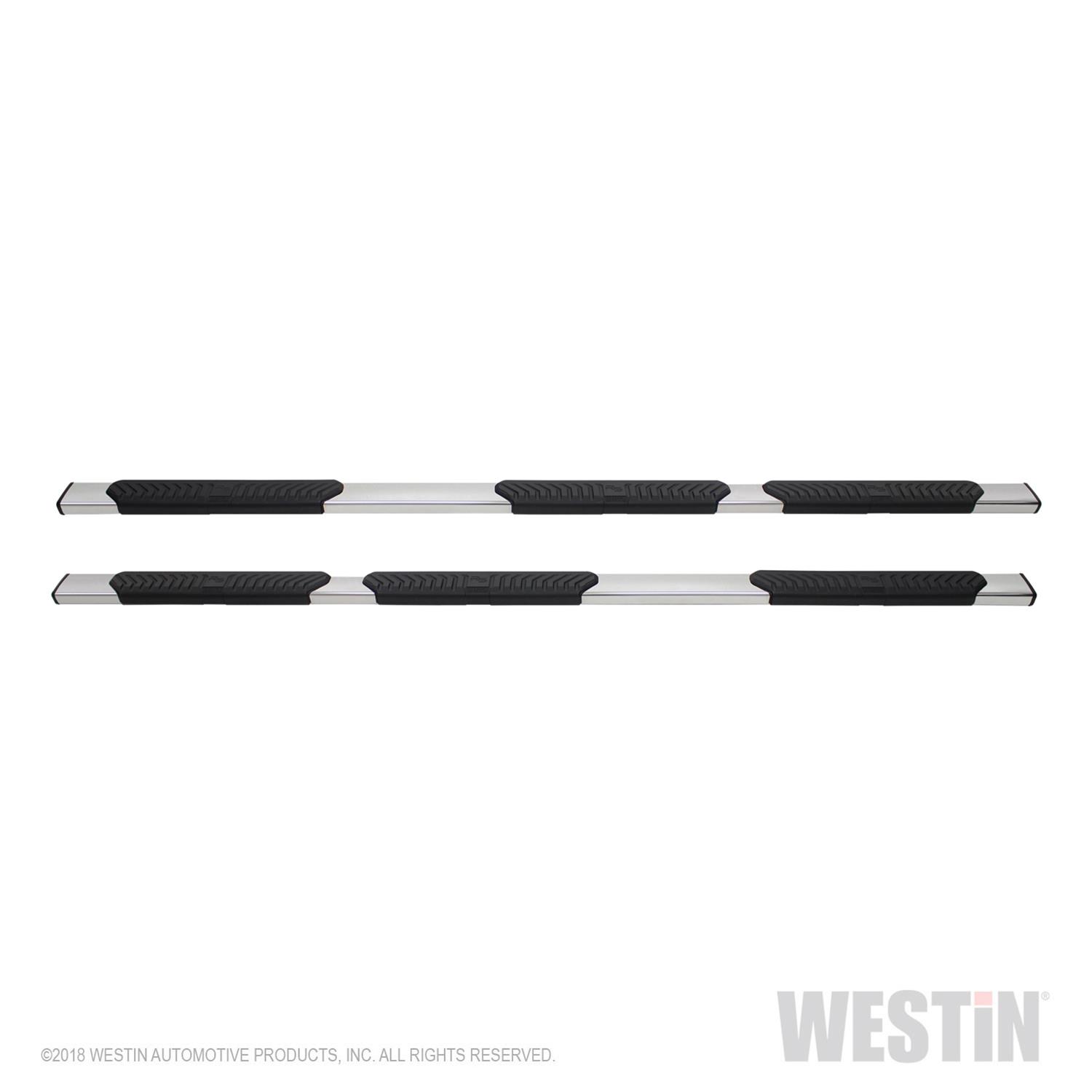 Westin R5 M-Series Wheel-to-Wheel Step Bars 28-534010 Bars, Nerf Bars, Wheel-To-Wheel, Stainless Steel, Polished, Ford, Pair thumbnail 4