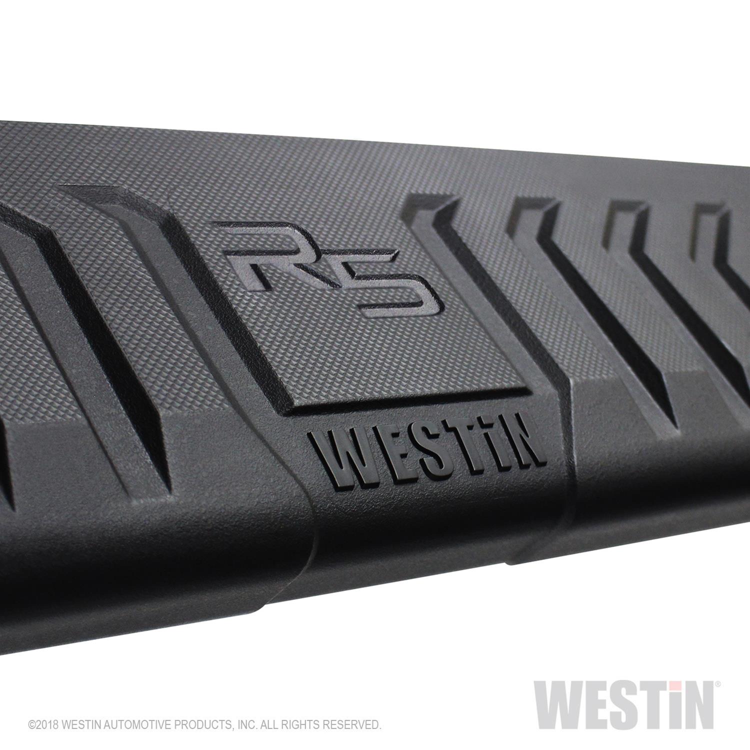 Westin R5 M-Series Wheel-to-Wheel Step Bars 28-534010 Bars, Nerf Bars, Wheel-To-Wheel, Stainless Steel, Polished, Ford, Pair