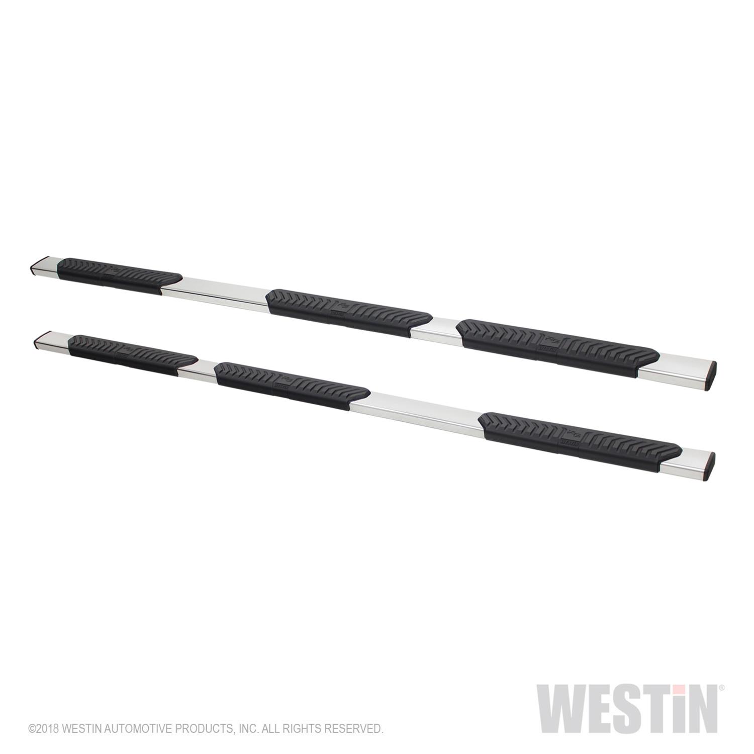 Westin 07-18 Chevrolet Silverado 1500 CC 6.5ft Bed R5 M-Series W2W Nerf Step Bars - Polished SS thumbnail 3