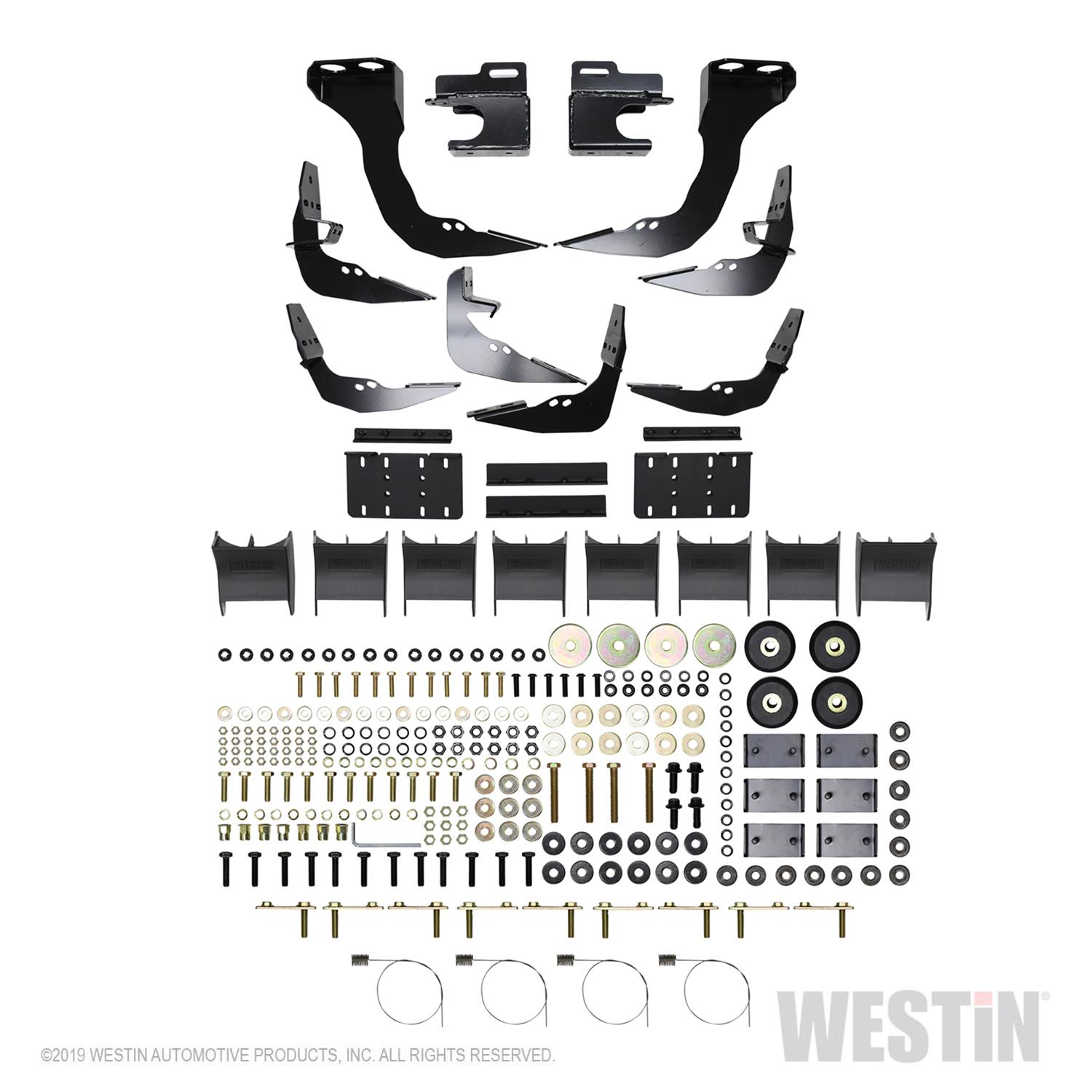 Westin 19-22 RAM 2500/3500 CC 8ft Bed Excl. Dually R5 M-Series W2W Nerf Step Bars - Blk thumbnail 4