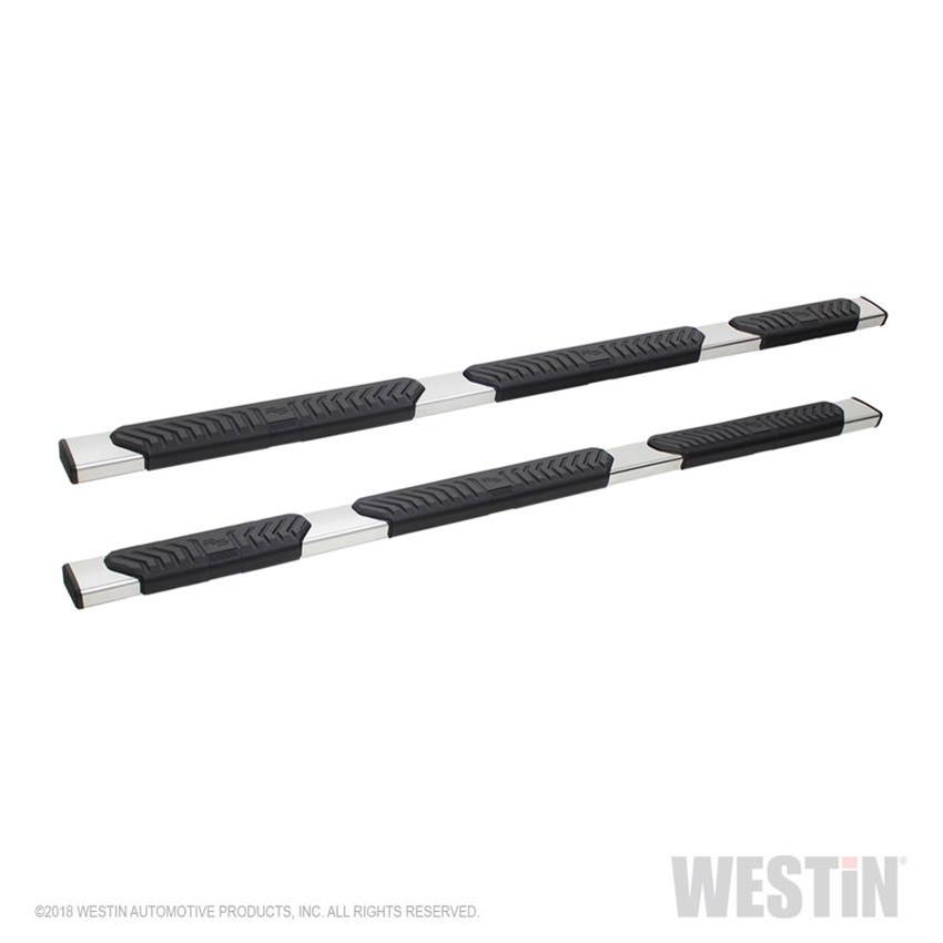 Westin 2019-2026 Chevrolet Silverado/Sierra 1500 Crew Cab (5.5ft) R5 Modular Nerf Step Bars - SS thumbnail 3