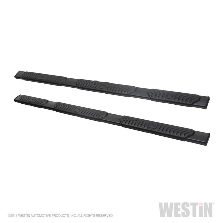 Westin 2019-2026 Chevrolet Silverado/Sierra 1500 Crew Cab (5.5ft) R5 Modular Nerf Step Bars - Black thumbnail 4