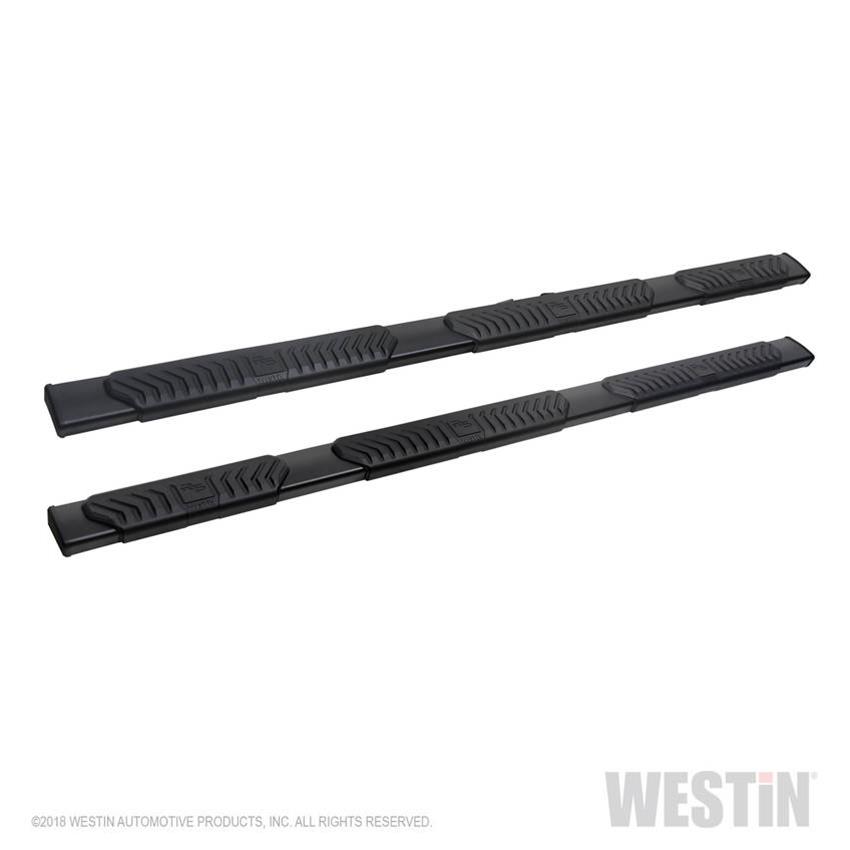 Westin 2019-2026 Chevrolet Silverado/Sierra 1500 Crew Cab (5.5ft) R5 Modular Nerf Step Bars - Black thumbnail 3