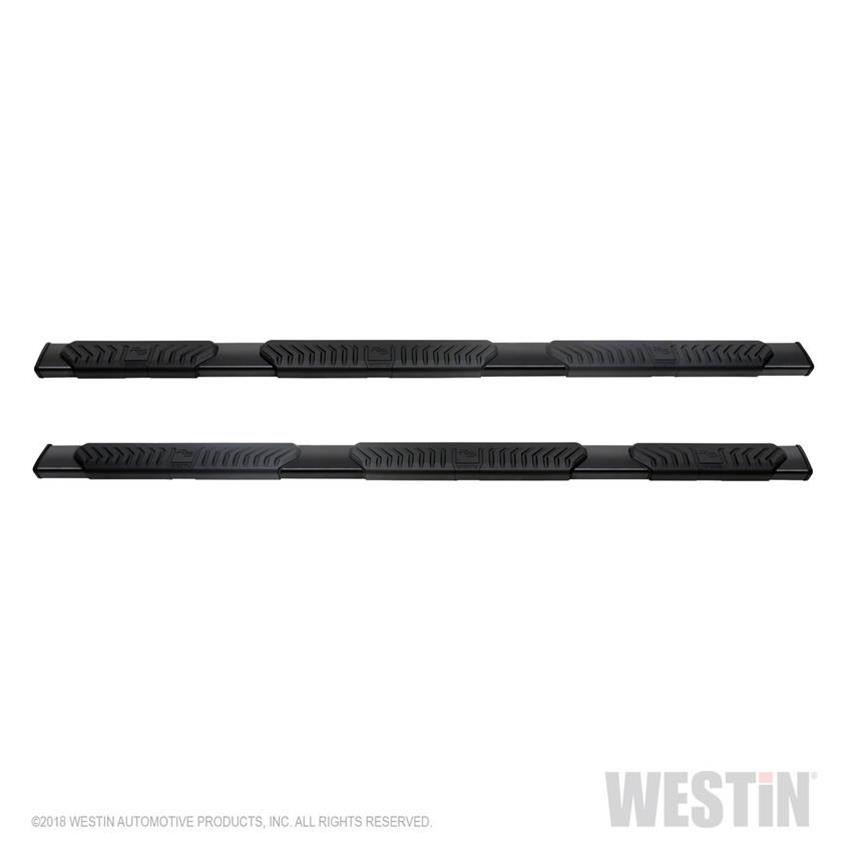 Westin 2019-2026 Chevrolet Silverado/Sierra 1500 Crew Cab (5.5ft) R5 Modular Nerf Step Bars - Black thumbnail 5