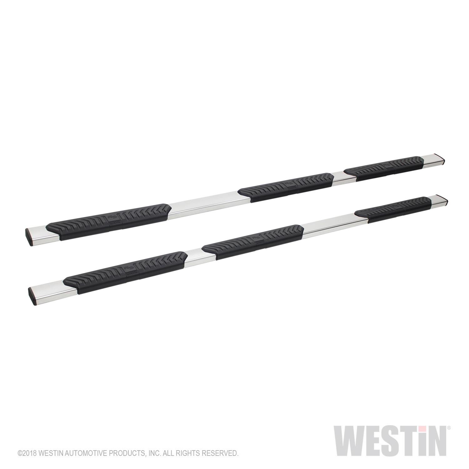 Westin 2019 Chevrolet Silverado/Sierra 1500 Crew Cab (6.5ft) R5 Modular Nerf Step Bars - Polished SS thumbnail 2