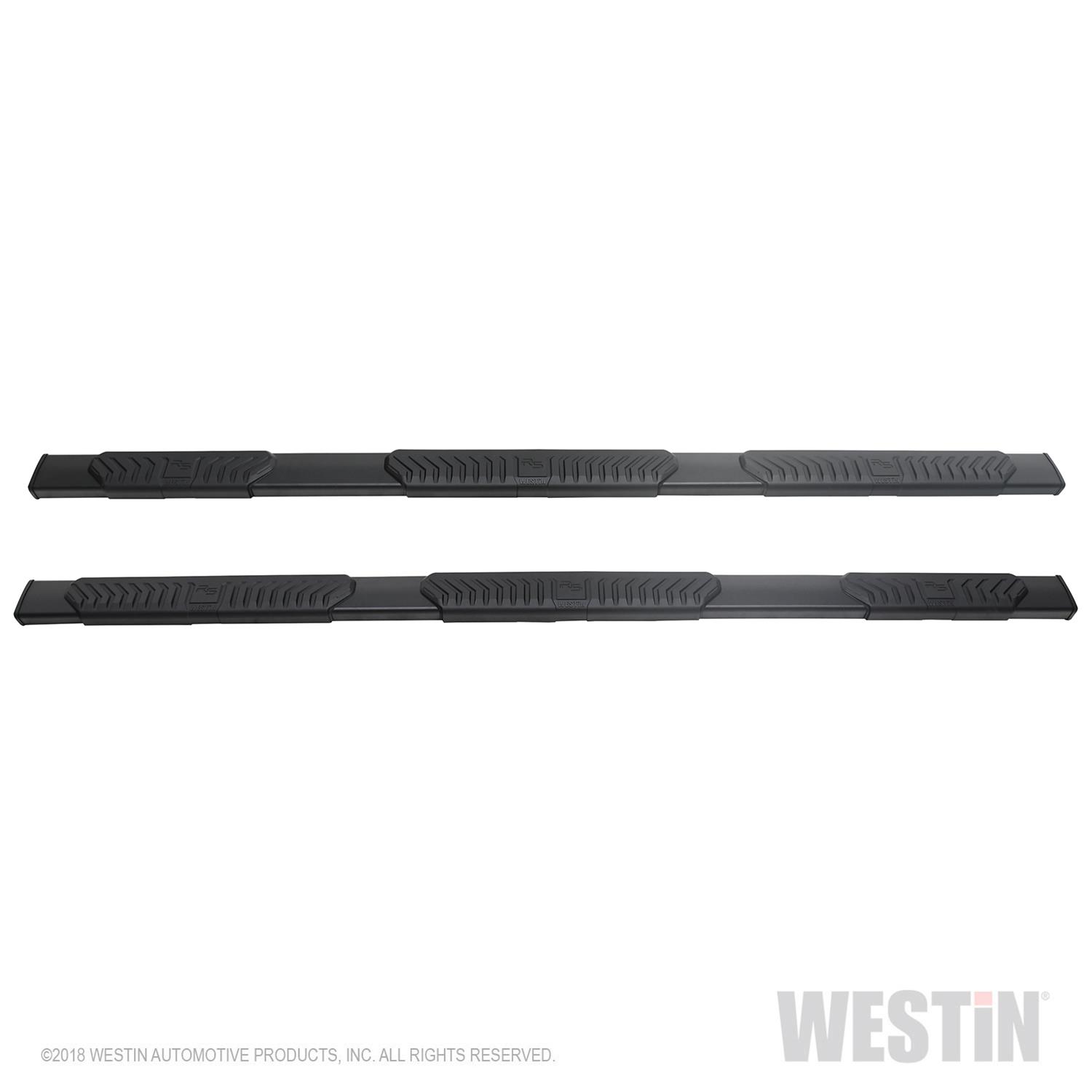 Westin 2019-2026 Chevrolet Silverado/Sierra 1500 Crew Cab (6.5ft) R5 Modular Nerf Step Bars - Black thumbnail 9