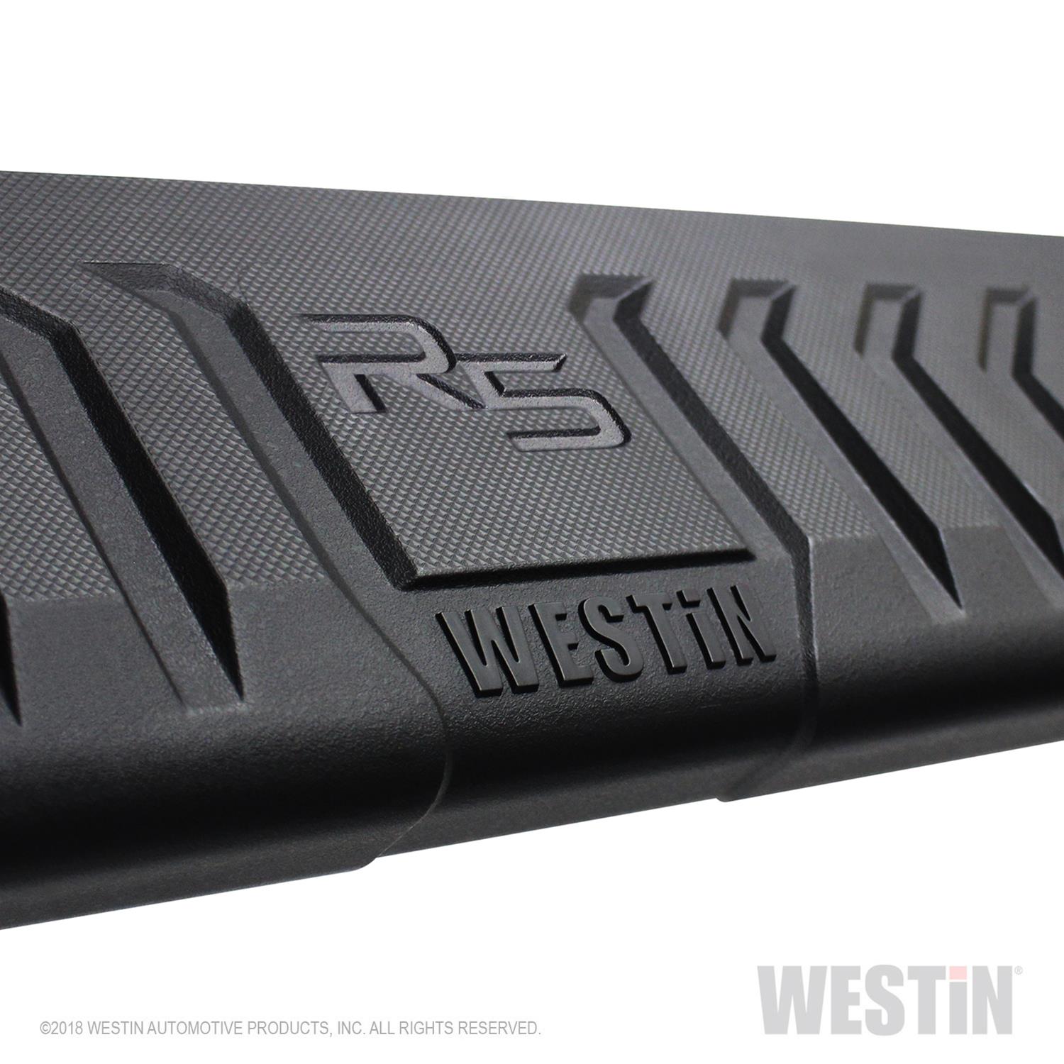 Westin 2019-2026 Chevrolet Silverado/Sierra 1500 Crew Cab (6.5ft) R5 Modular Nerf Step Bars - Black thumbnail 4