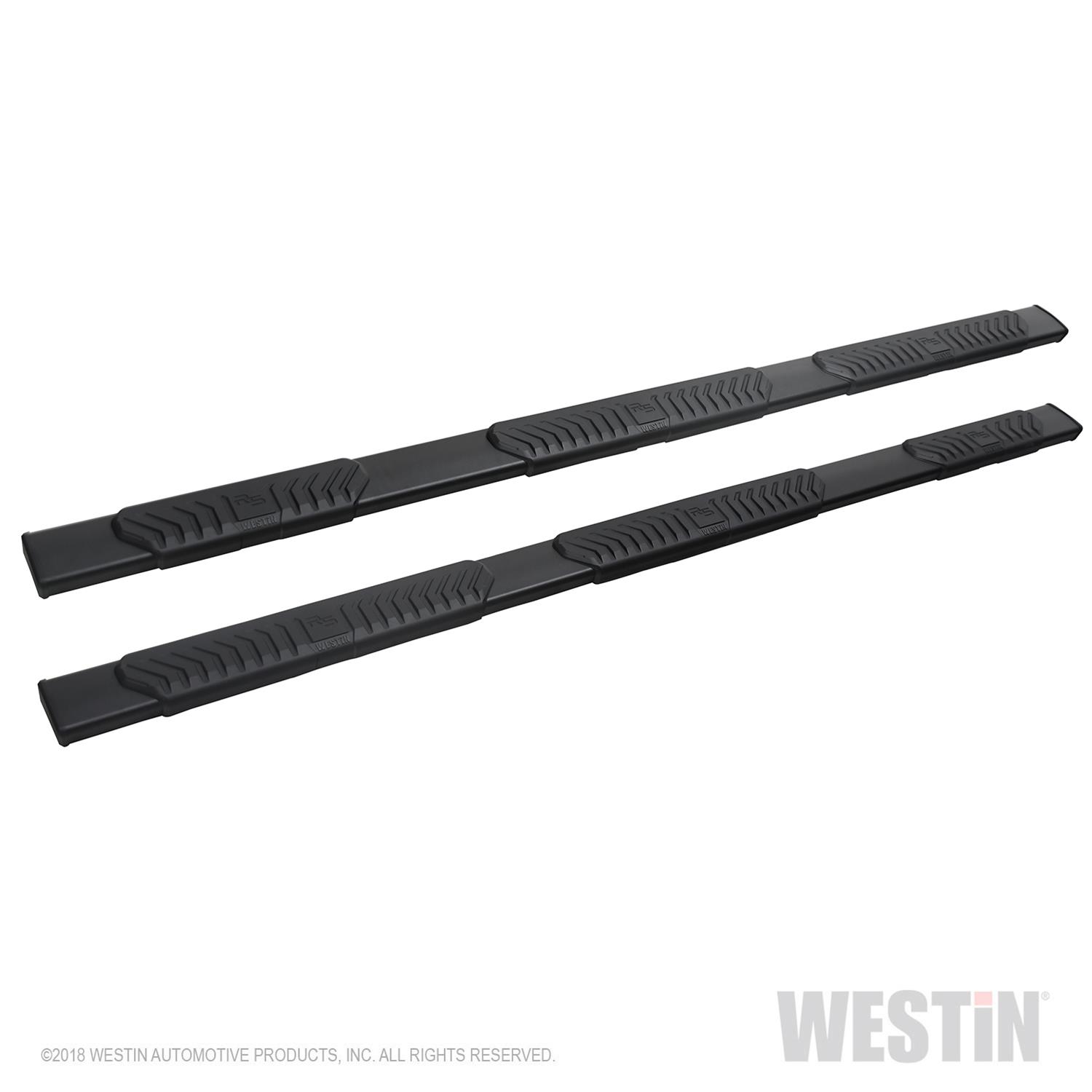 Westin 2019-2026 Chevrolet Silverado/Sierra 1500 Crew Cab (6.5ft) R5 Modular Nerf Step Bars - Black thumbnail 8