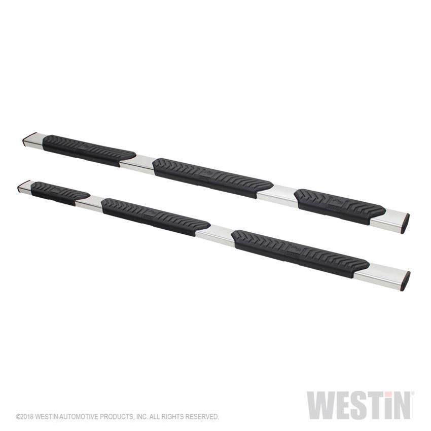 Westin R5 M-Series Wheel-to-Wheel Step Bars for 2019-2025 1500 - 28-534720 Bars, Nerf Bars, Wheel-To-Wheel, Stainless Steel, Polished, Ram, Pair