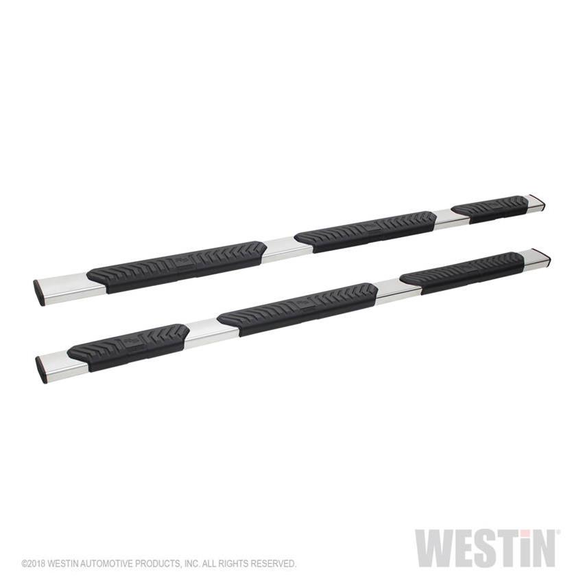 Westin 19-23 RAM 1500 Quad Cab 6.5ft. Bed (No 2019+ Clsc) R5 M-Series W2W Nerf Step Bars - Polish SS thumbnail 2