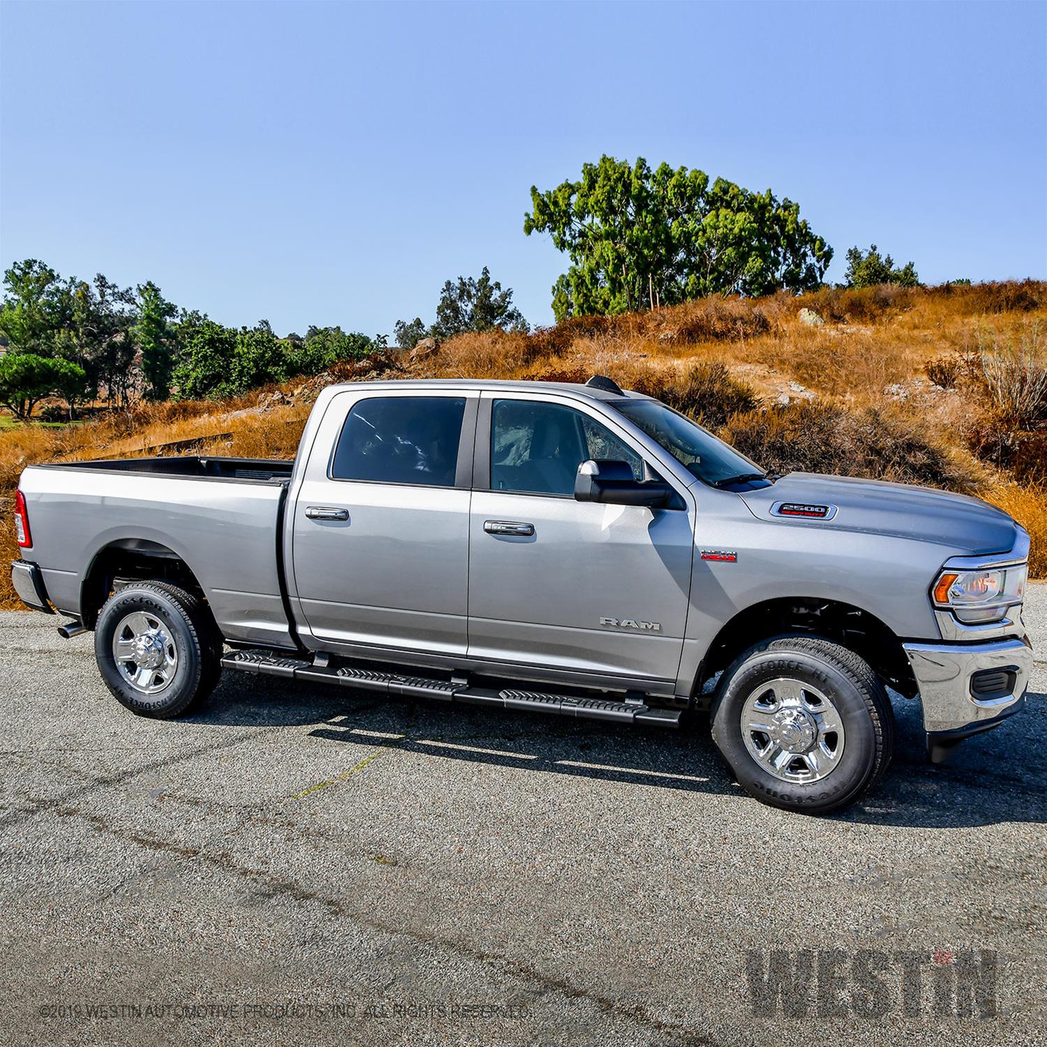 Westin 19-20 Ram 2500/3500 Crew Cab (6.5ft Bed) R5 M-Series W2W Nerf Step Bars - Textured Black thumbnail 2