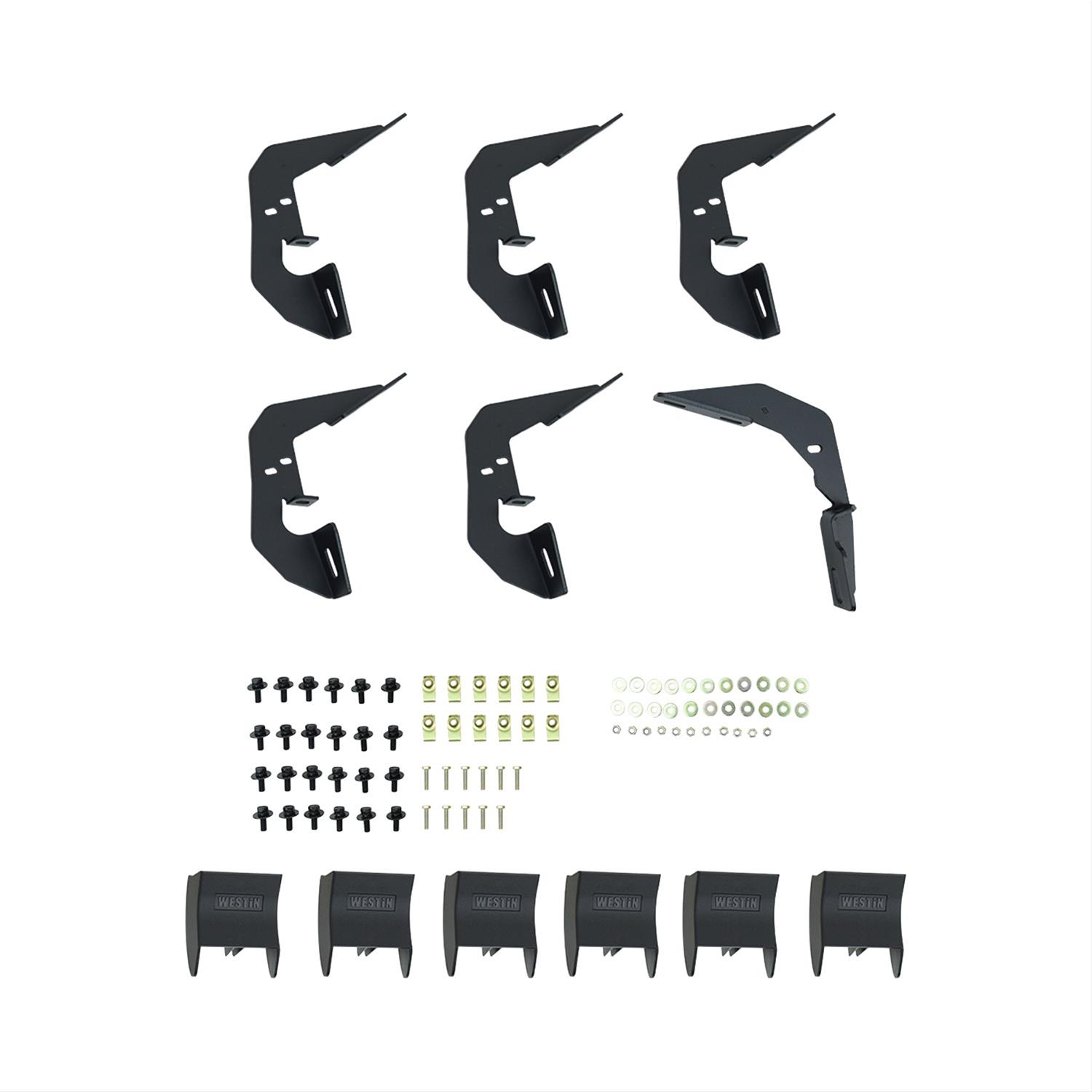 Westin 2007-2018 Chevy Silverado Crew Cab R7 Nerf Step Bars - SS thumbnail 3