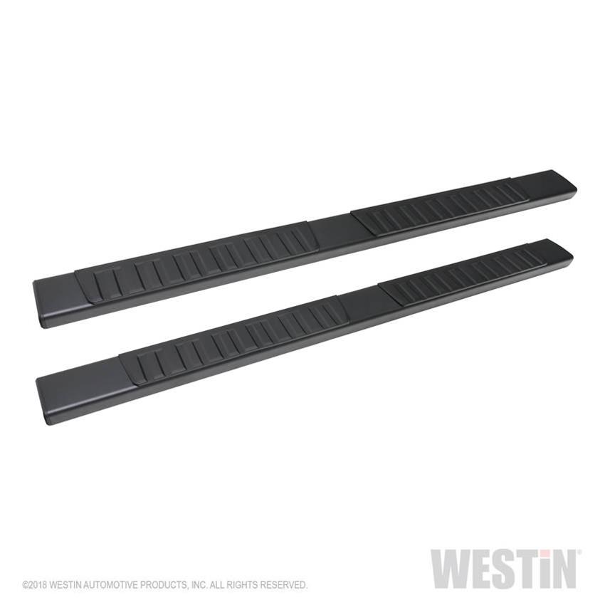 Westin 2019-2026 Chevrolet Silverado/Sierra 1500 Crew Cab R7 Nerf Step Bars - Black thumbnail 2