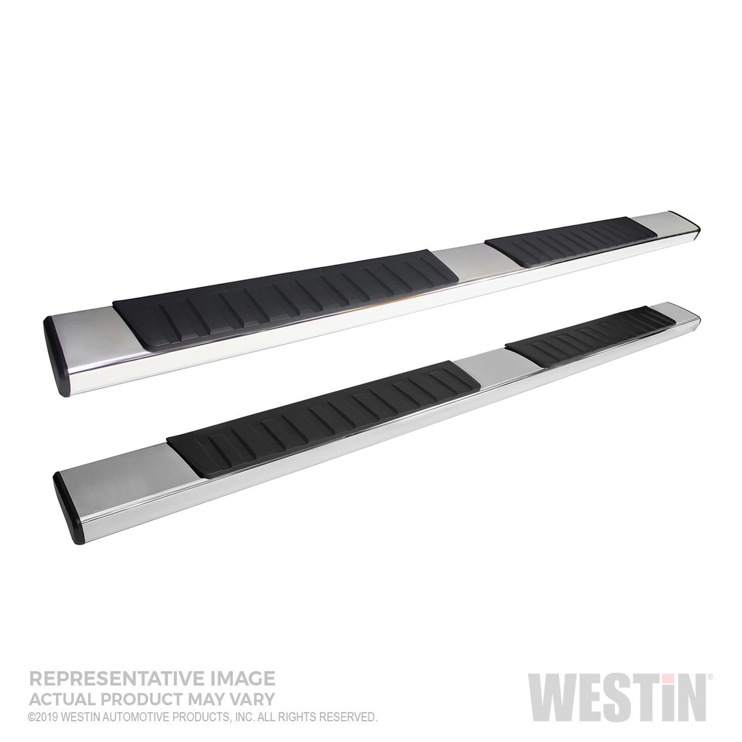 Westin R7 Series Step Bars 28-71290 Bars, Nerf Bars, R7, Stainless Steel, Polished, Ford, Pair thumbnail 4