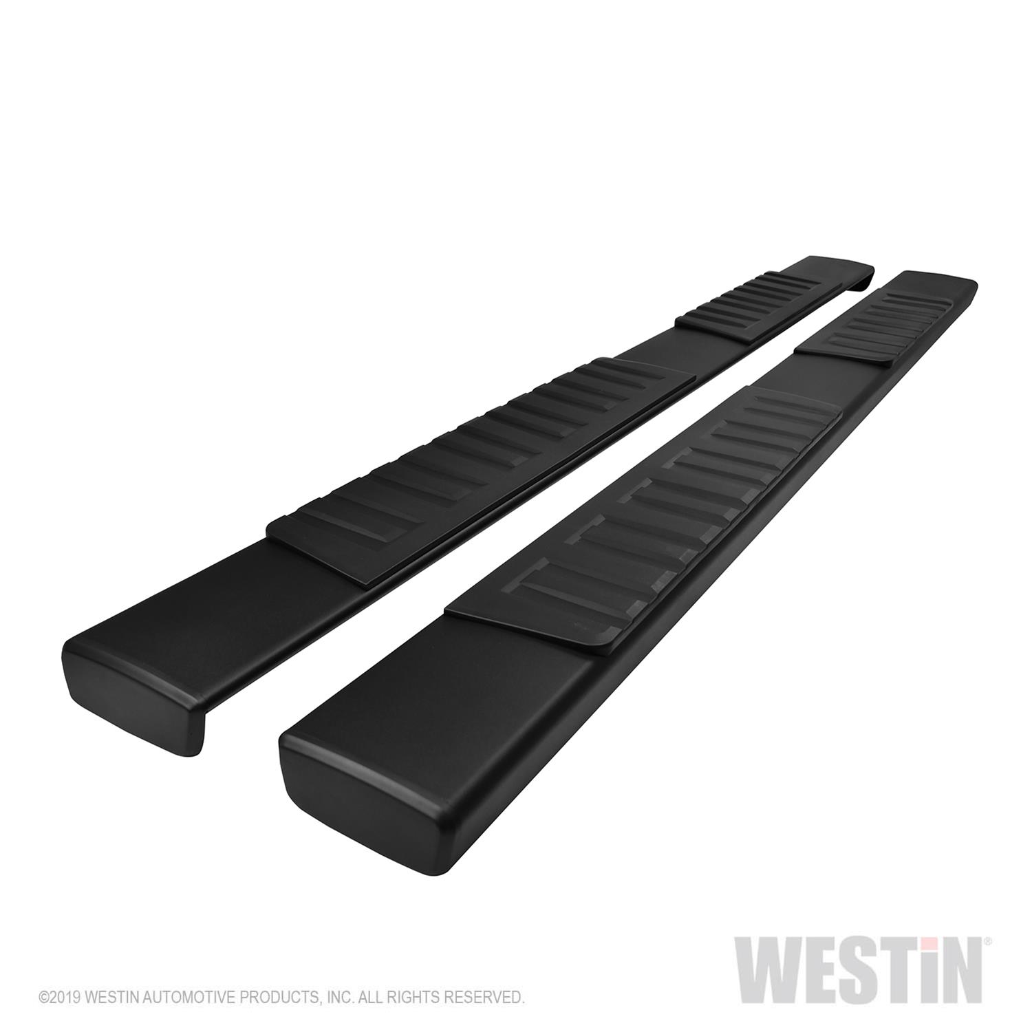 Westin R7 Series Step Bars 28-71295 Bars, Nerf Bars, R7, Aluminum, Black, Ford, Pair thumbnail 6