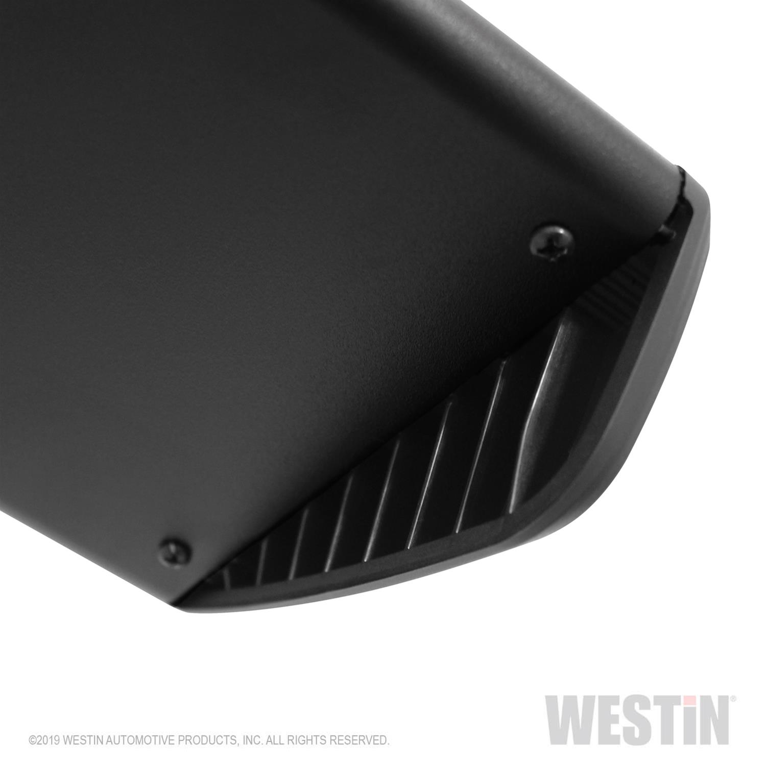 Westin R7 Series Step Bars 28-71295 Bars, Nerf Bars, R7, Aluminum, Black, Ford, Pair thumbnail 5