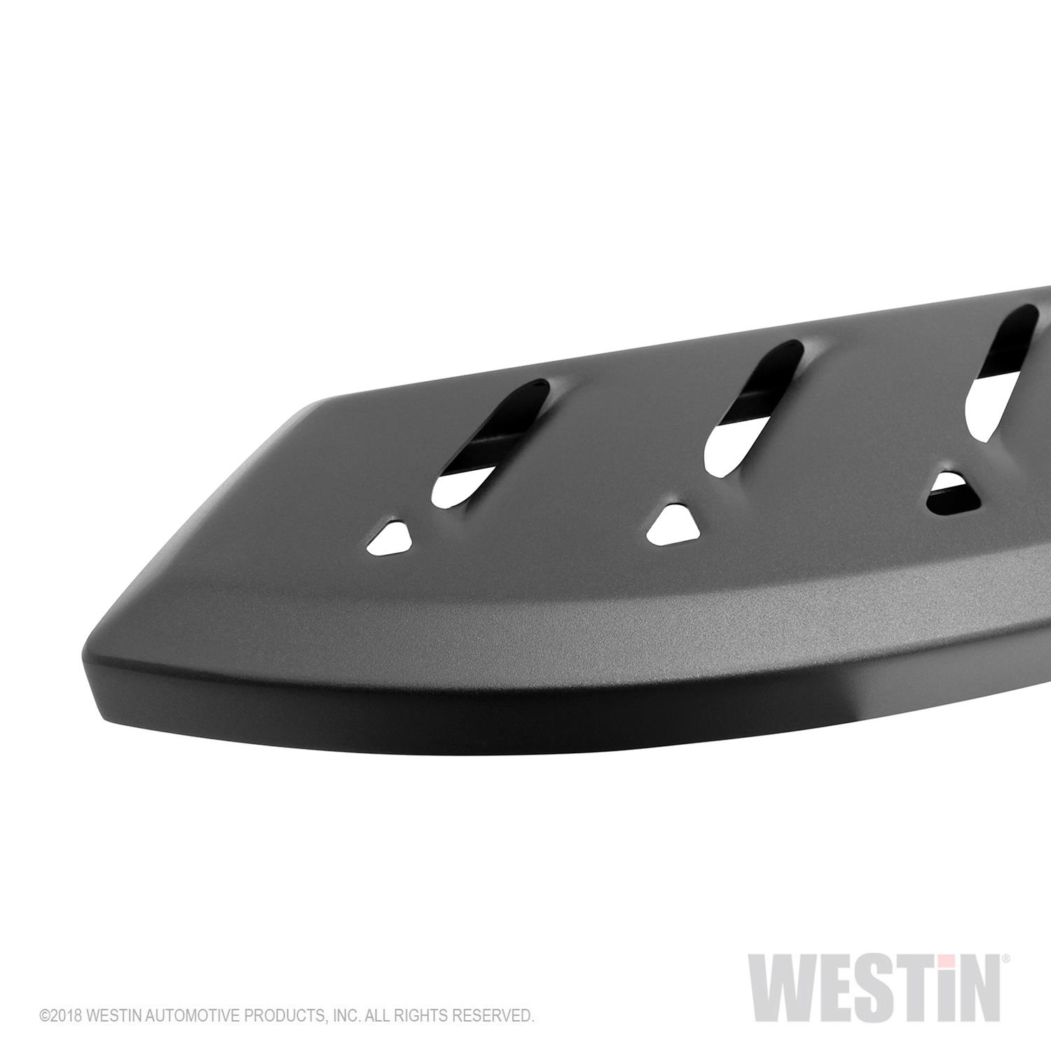 Westin Thrasher Running Boards 28-81265 Boards, Thrasher, Steel, Textured Black Powdercoat, Extended Cab, Chevrolet, GMC, Pair thumbnail 5