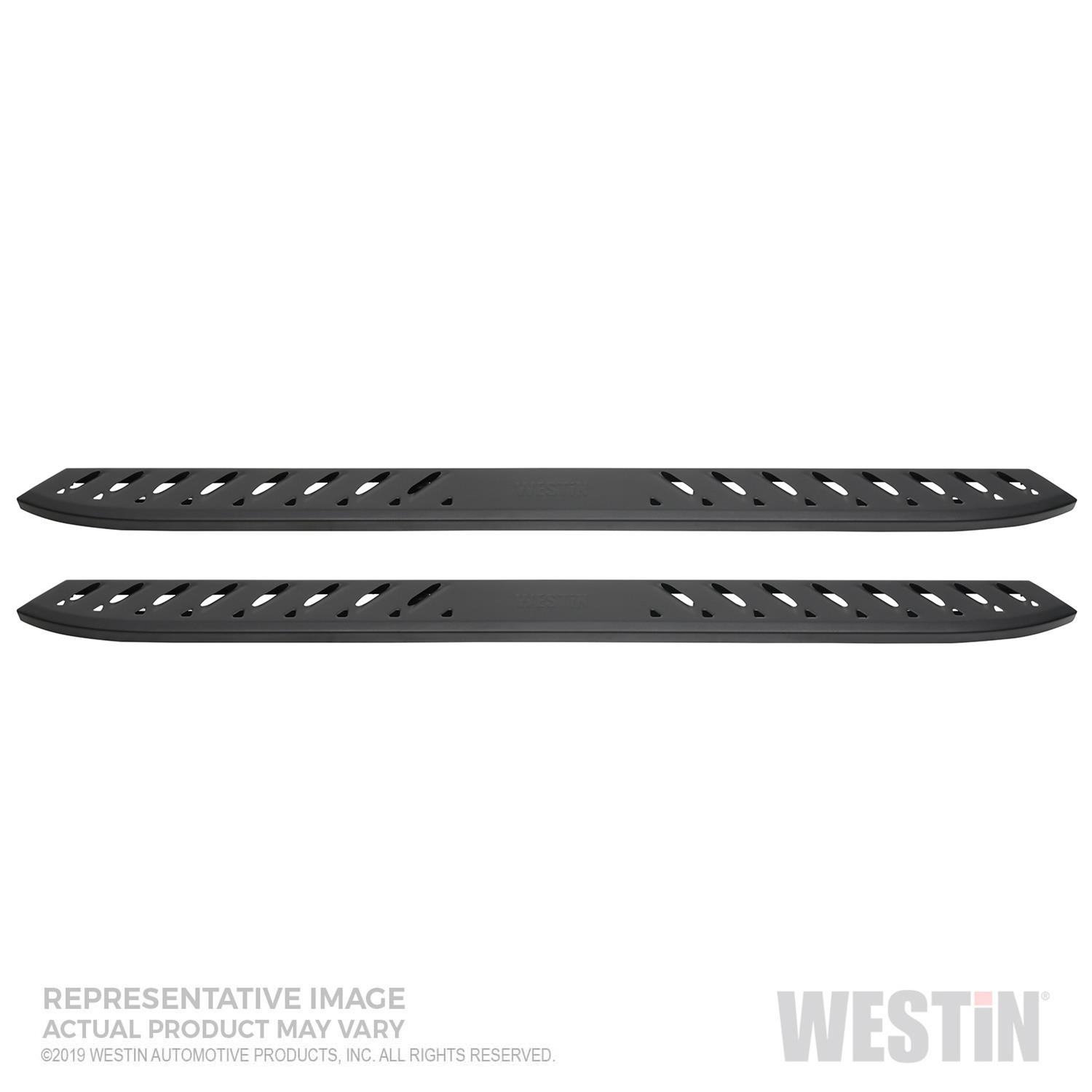 Westin Thrasher Running Boards 28-81265 Boards, Thrasher, Steel, Textured Black Powdercoat, Extended Cab, Chevrolet, GMC, Pair thumbnail 7
