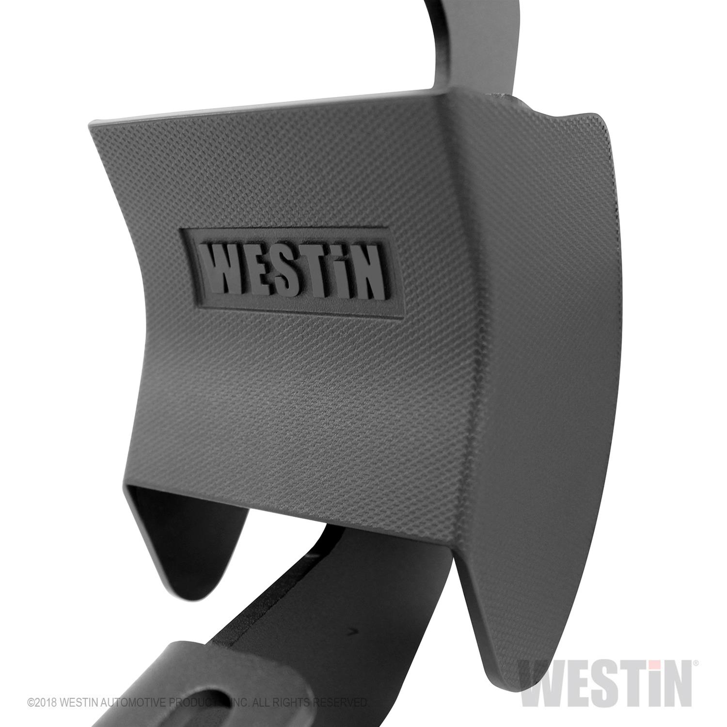 Westin Thrasher Running Boards 28-81265 Boards, Thrasher, Steel, Textured Black Powdercoat, Extended Cab, Chevrolet, GMC, Pair thumbnail 3