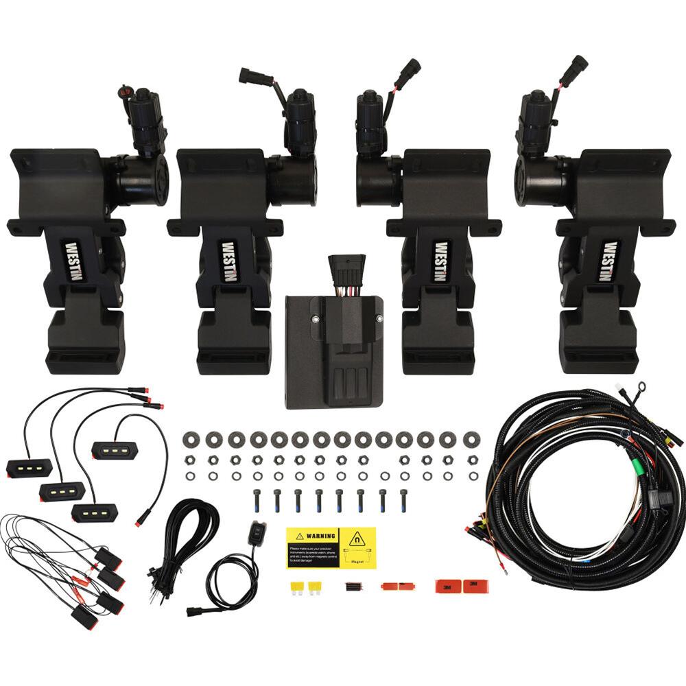Westin 15-26 Ford F-150 SuperCab / 17-26 F-250/350 SuperCab Pro-e Running Boards - Tex. Blk thumbnail 6