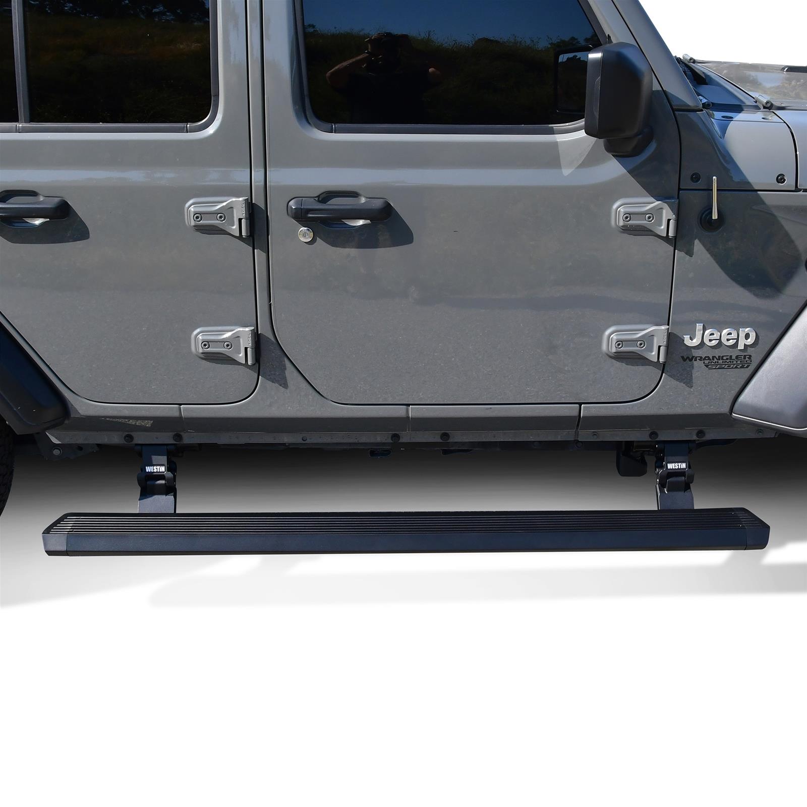 Westin 18-24 Jeep Wrangler JL Unlimited 4dr Pro-e Running Boards - Tex. Blk thumbnail 3