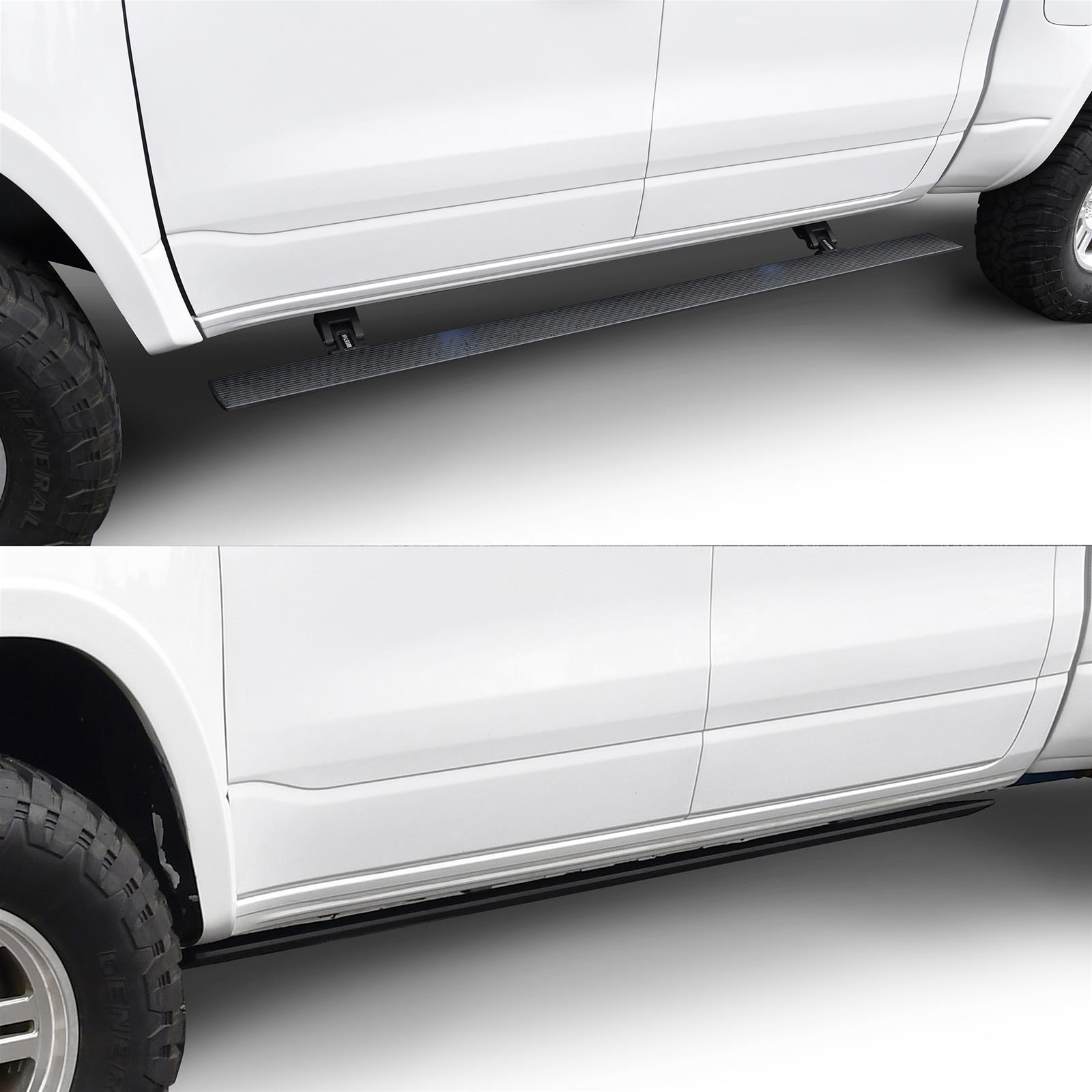 Westin 19-25 RAM 1500 Crew Cab (Excl. 2019+ 1500 Clsc.) Pro-e Running Boards - Tex. Blk thumbnail 2